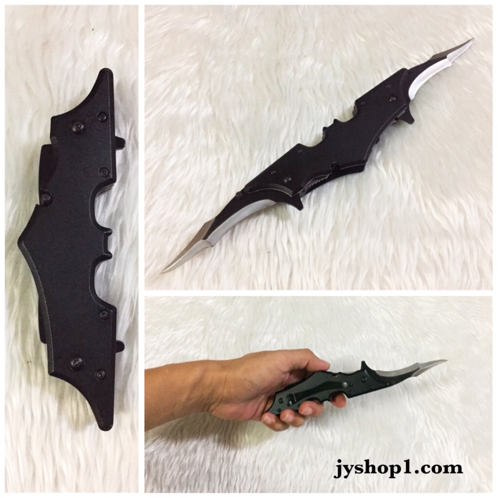 มีดพับ มีดพก Batman สีดำ