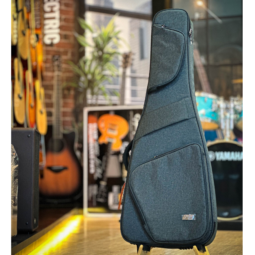 ซอฟท์เคสกีต้าร์ไฟฟ้า Jinchuan สียีนส์ดำ EB-2022 กระเป๋ากีตาร์ไฟฟ้า บุฟองน้ำหนามาก มีที่รองคออย่างดี มีหูหิ้ว/สะพายหลัง