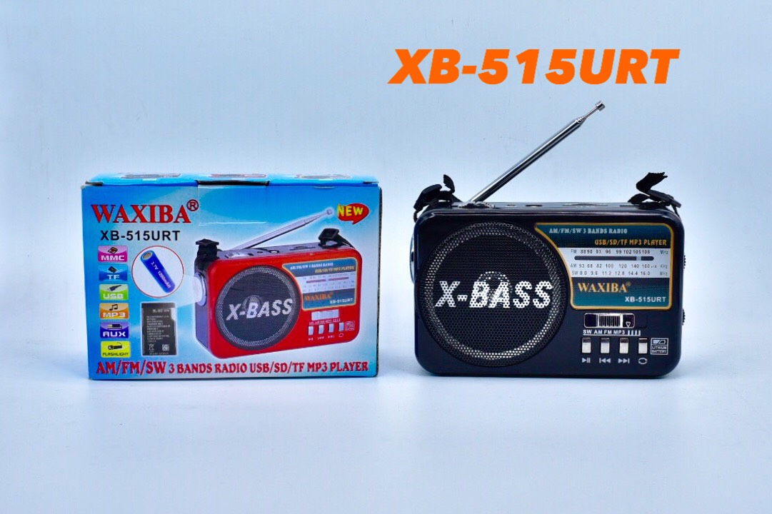 วิทยุ Fm-Am ขนาดเล็ก พกพา รุ่น XB-515URT