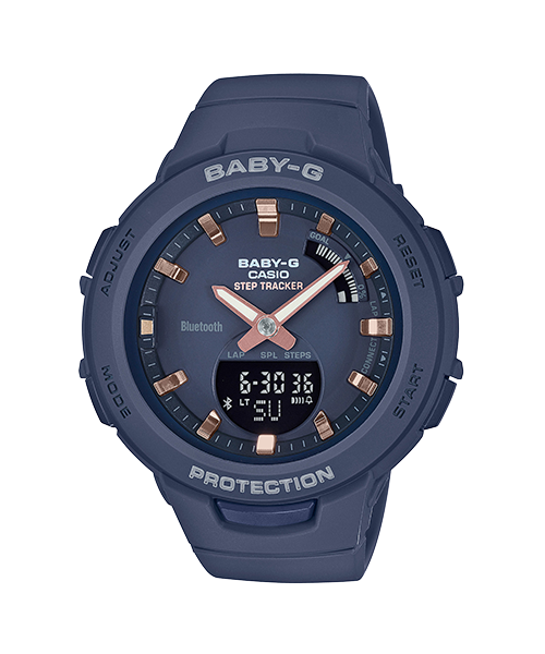 Baby-G Step Tracker and Bluetooth ของใหม่แท้100% รับประกัน 1 ปี รุ่น BSA-B100-2A