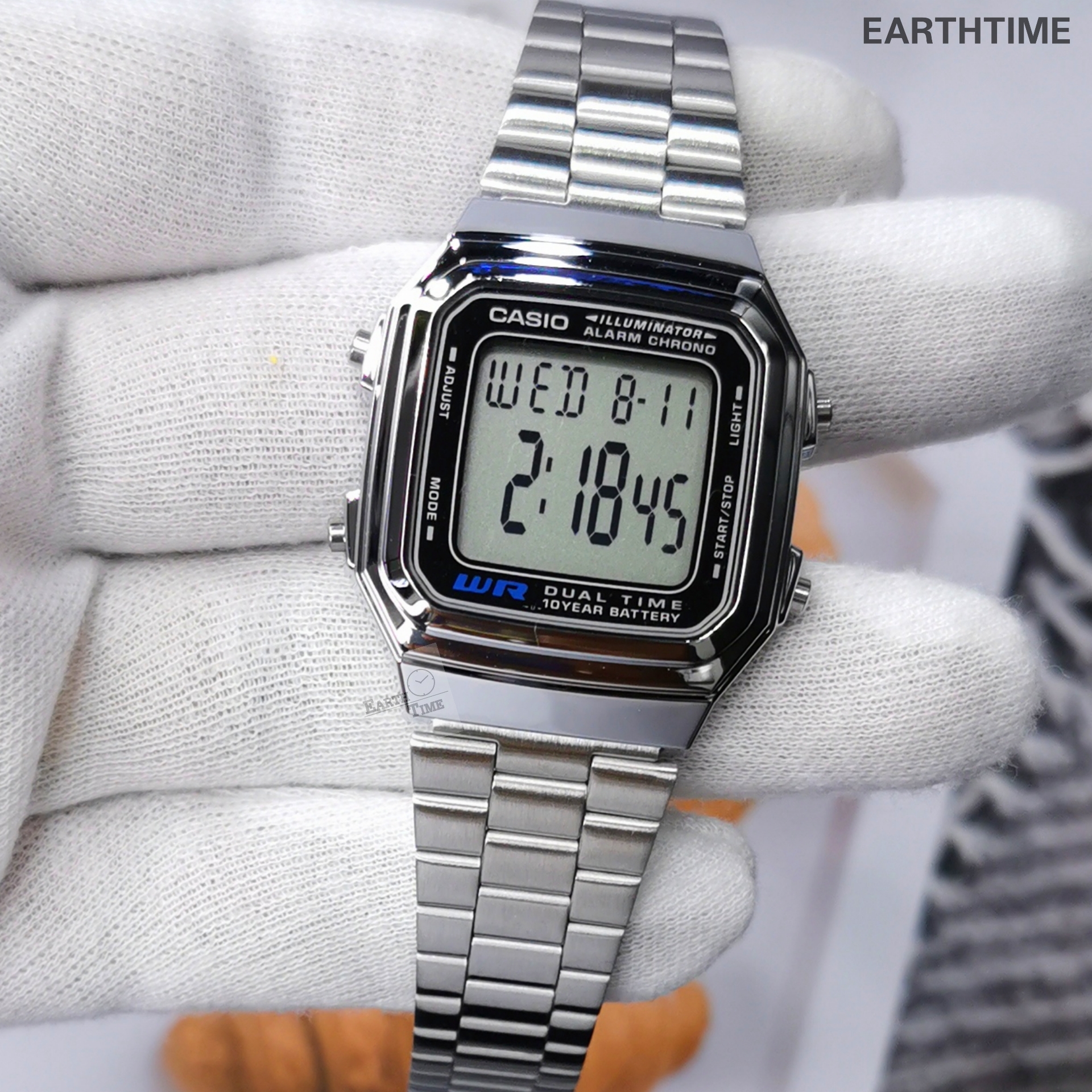 CASIO รุ่น A178WA-1A DATA BANK DIGITAL