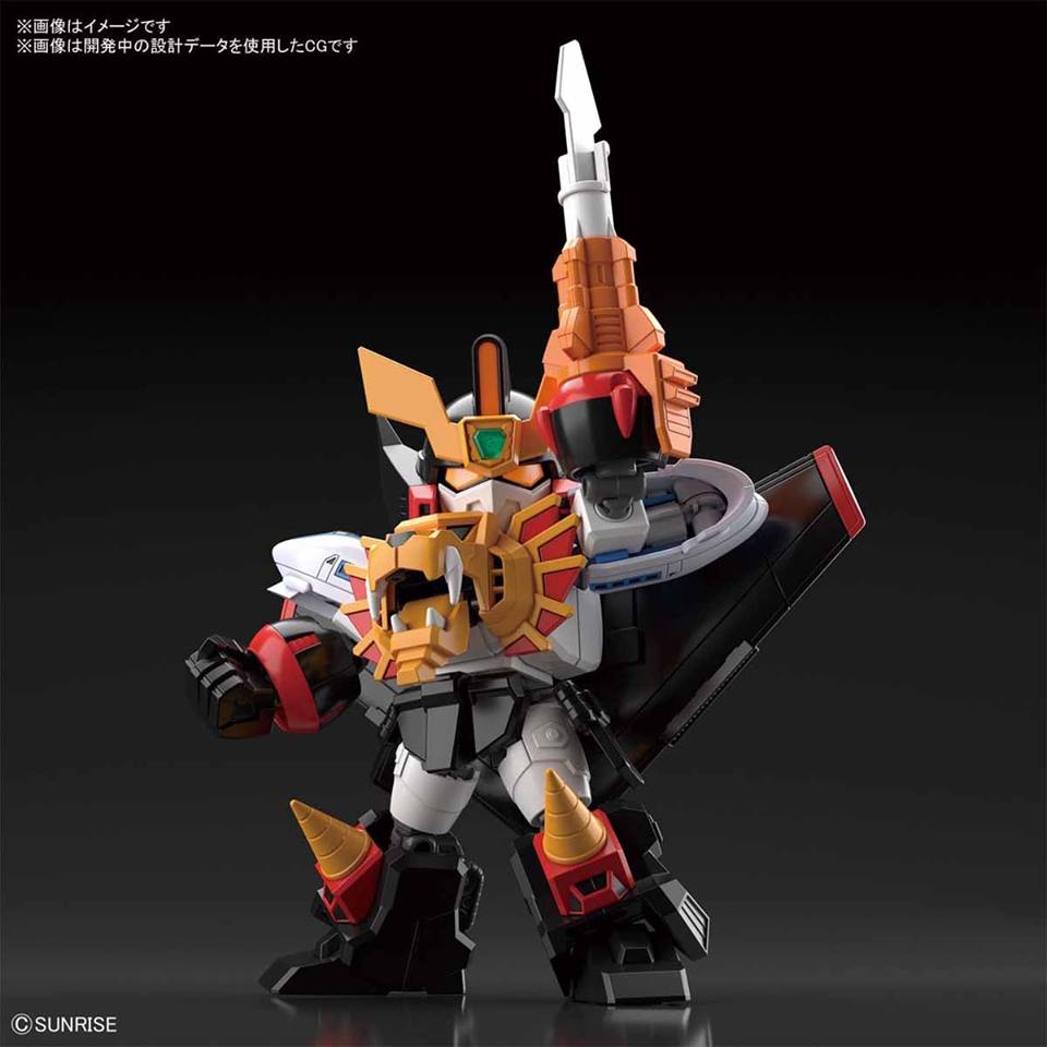 (Bandai) SD Gundam Cross Silhouette Gaogaigar