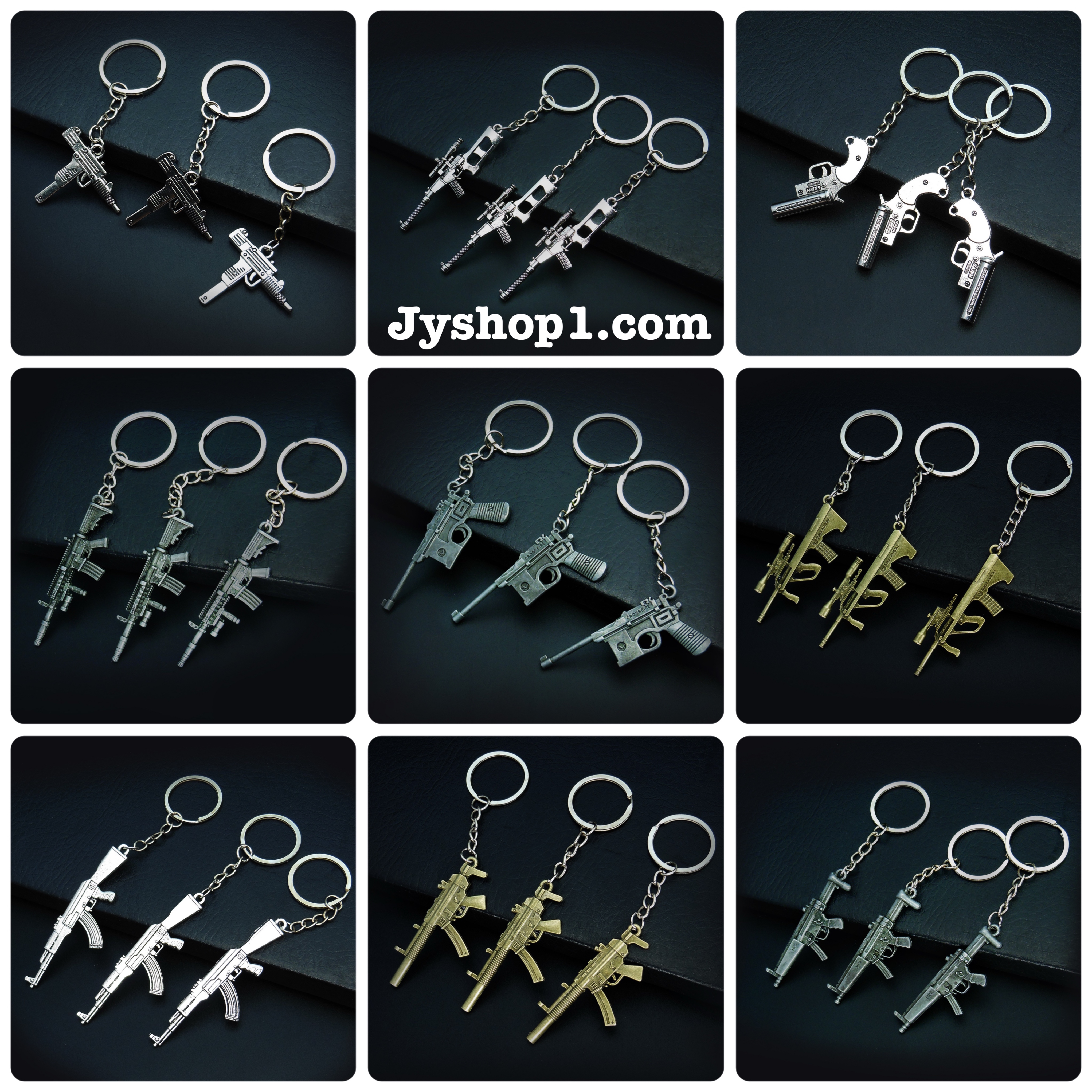 พวงกุญแจปืน pubg โมเดลปืน จี้ปืนโลหะ พร้อมส่ง ราคาถูก