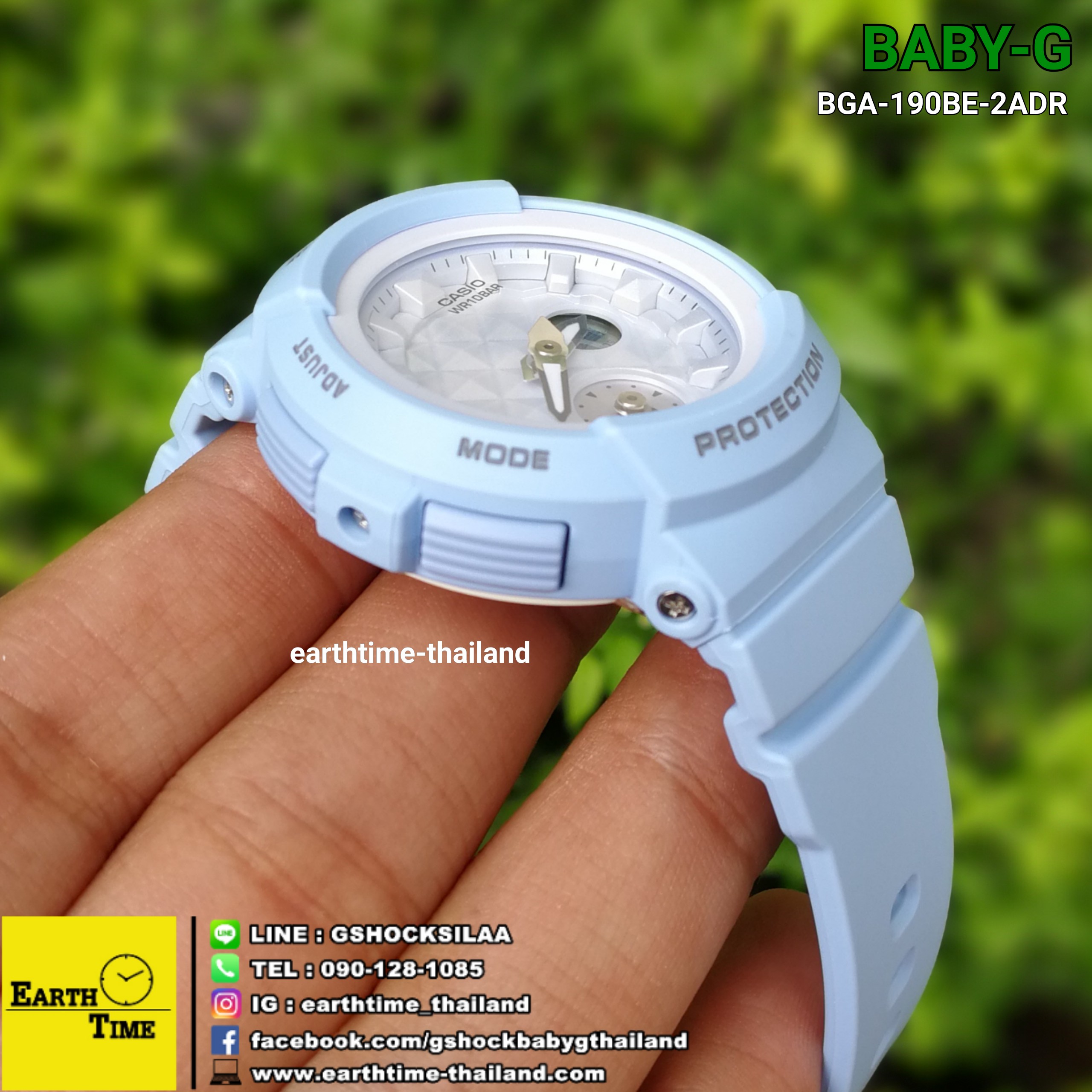 Baby-G ของใหม่แท้100% รับประกัน 1 ปี BGA-190BE-2ADR