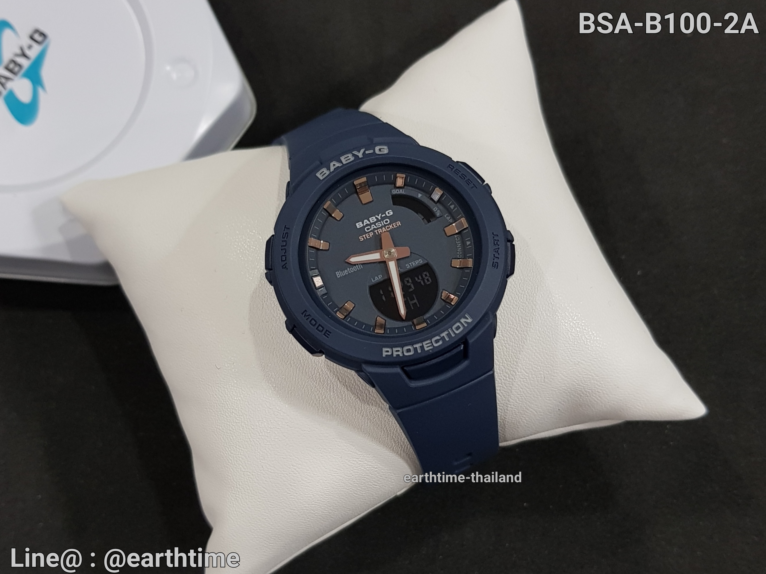 Baby-G Step Tracker and Bluetooth ของใหม่แท้100% รับประกัน 1 ปี รุ่น BSA-B100-2A