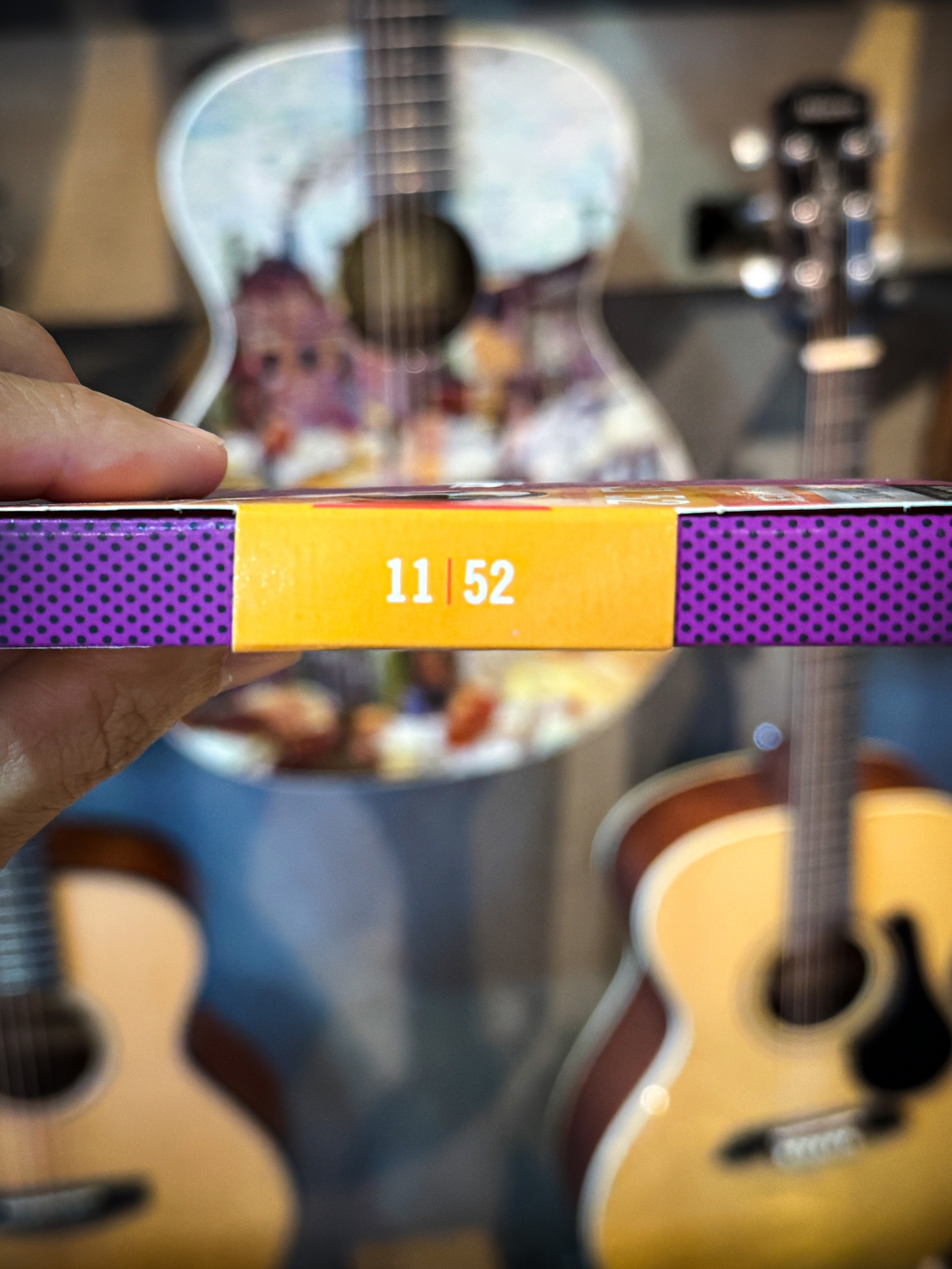 สายกีตาร์โปร่ง Elixir เบอร์ 11/52 Bronze 80/20 11027