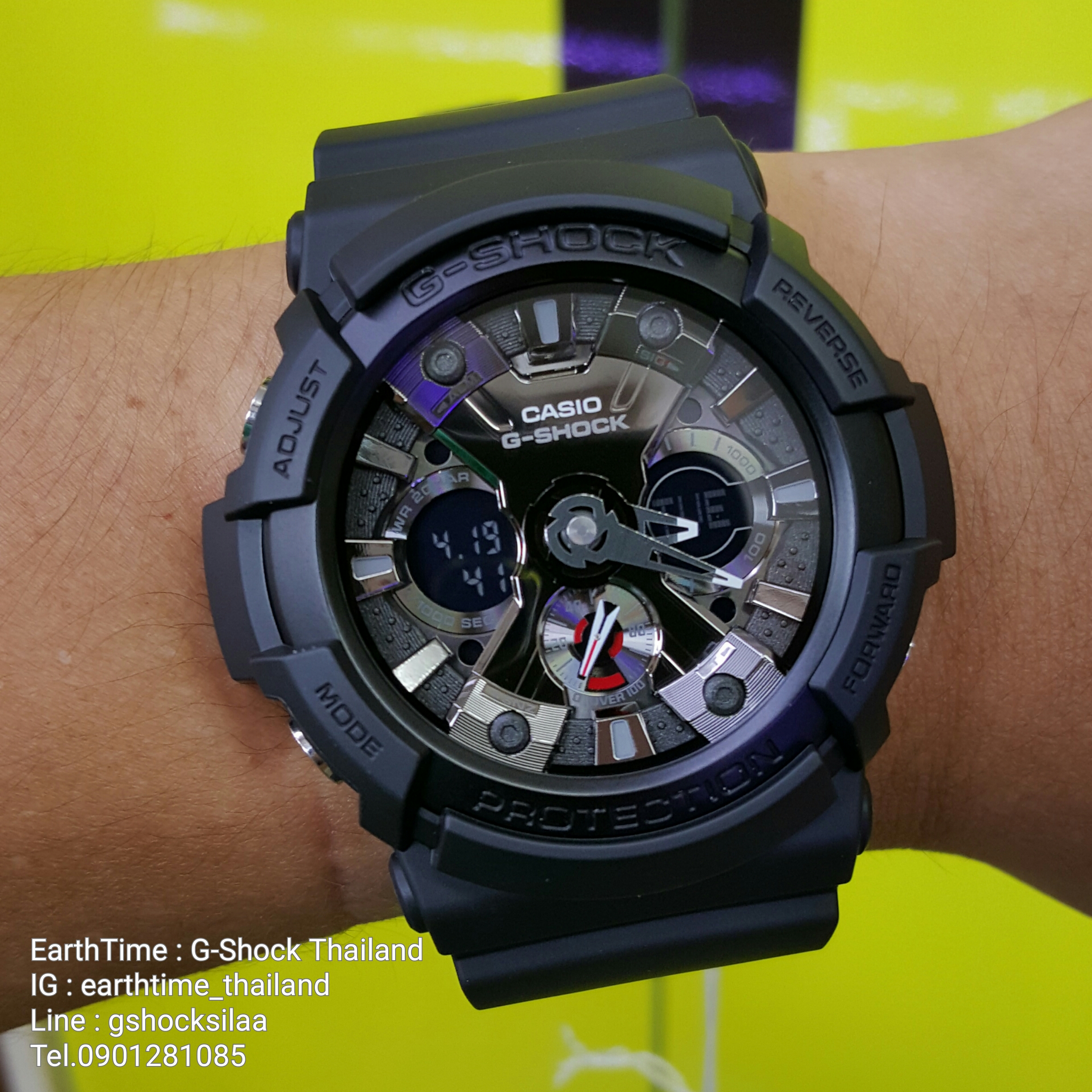 G-Shock ของใหม่แท้100% รับประกัน 1 ปี GA-201-1ADR
