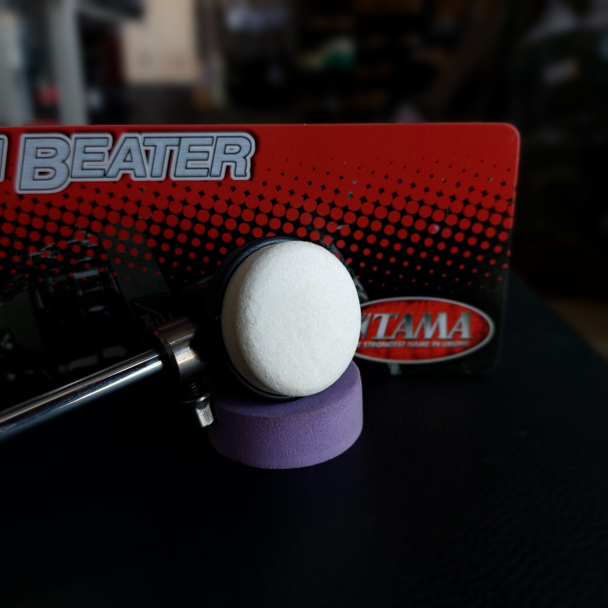 หัวกระเดื่องกลอง TAMA รุ่น Cobra Beaters CB90F ของแท้ แบบหัวฟูกน อย่างดี ลูกตุ้มกระเดื่องกลอง หัวกระเดื่อง