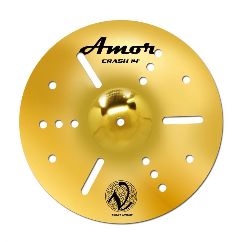 Amor รุ่น Ozone ฉาบ แฉ V-Tech เสียงดัง กังวาล ทำจากวัสดุอย่างดี ขนาด 14 นิ้ว