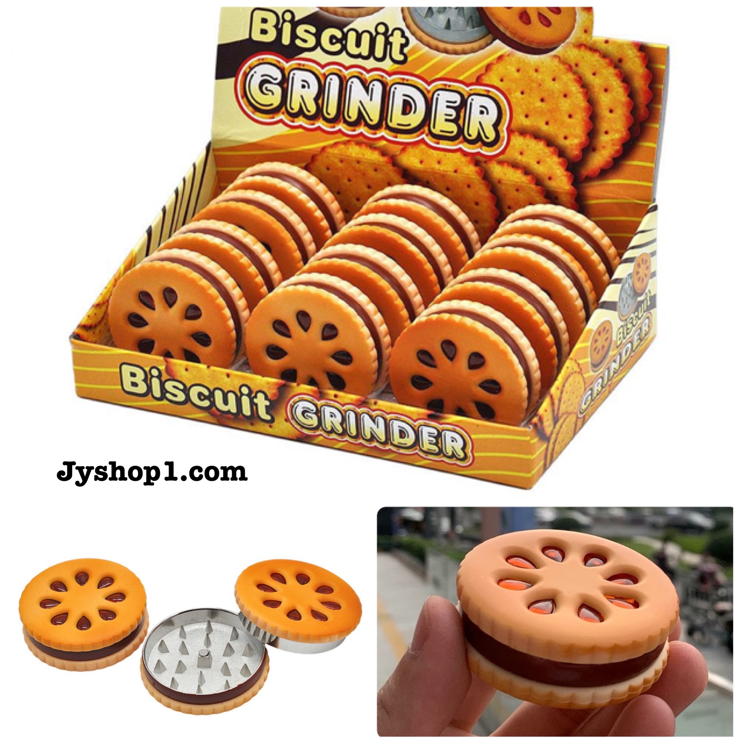 เครื่องบดยาเส้น Biscuit