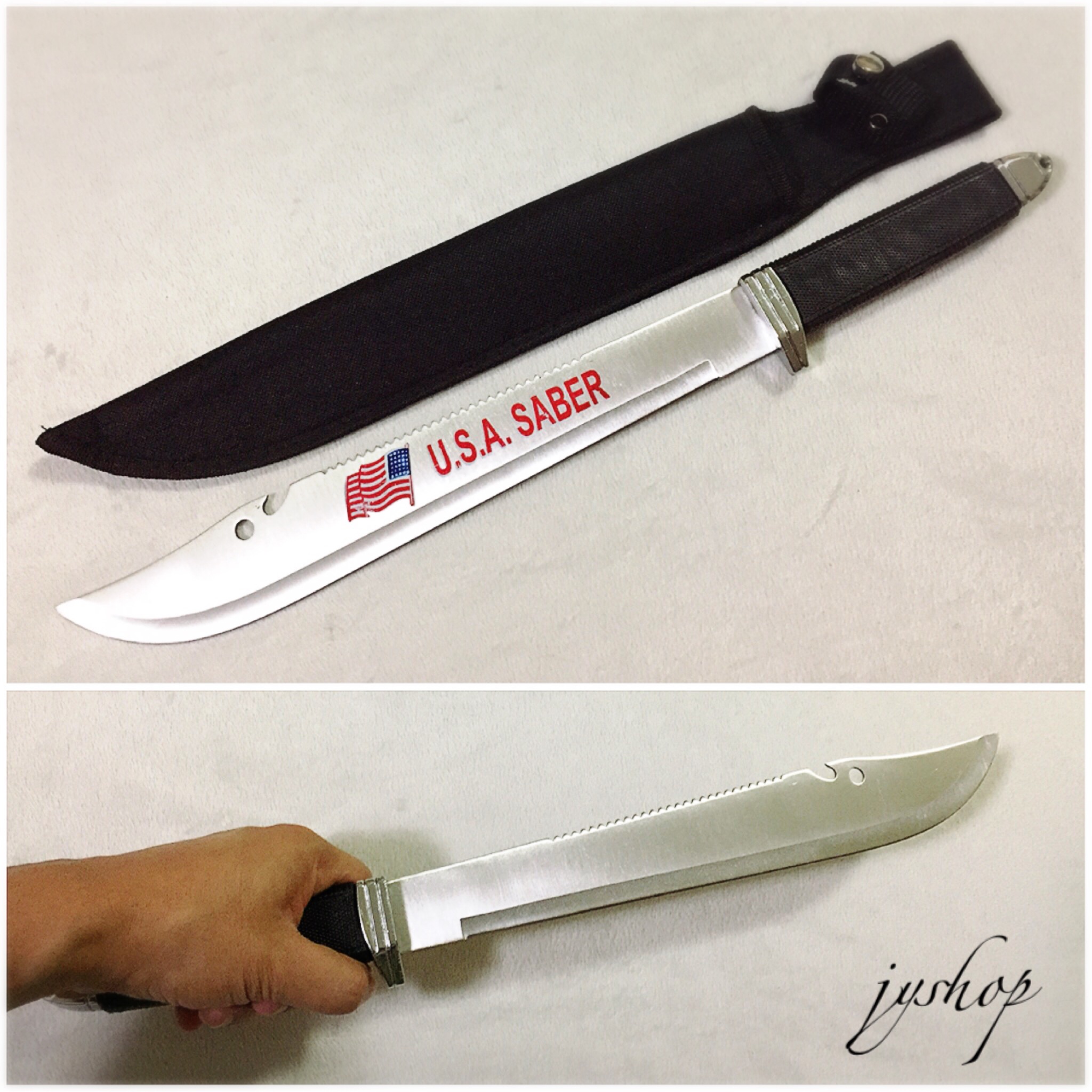 มีดยาว มีดเดินป่า USA Saber