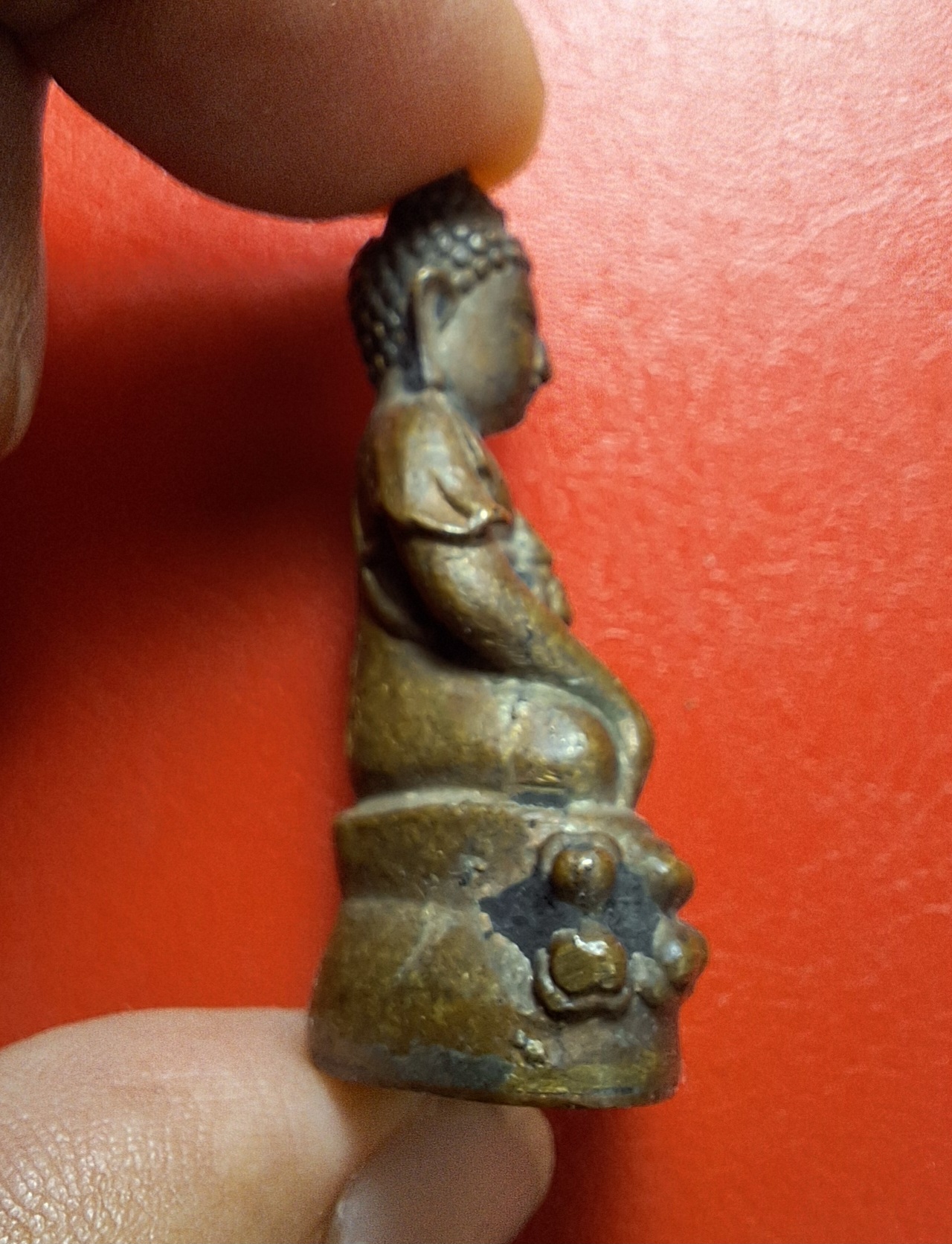 พระกริ่งชินรังษี สมเด็จพระญาณสังวร สมเด็จพระสังฆราช วัดบวรนิเวศวิหาร เนื้อนวะ เลขสวย๕๕(องค์ที่1)