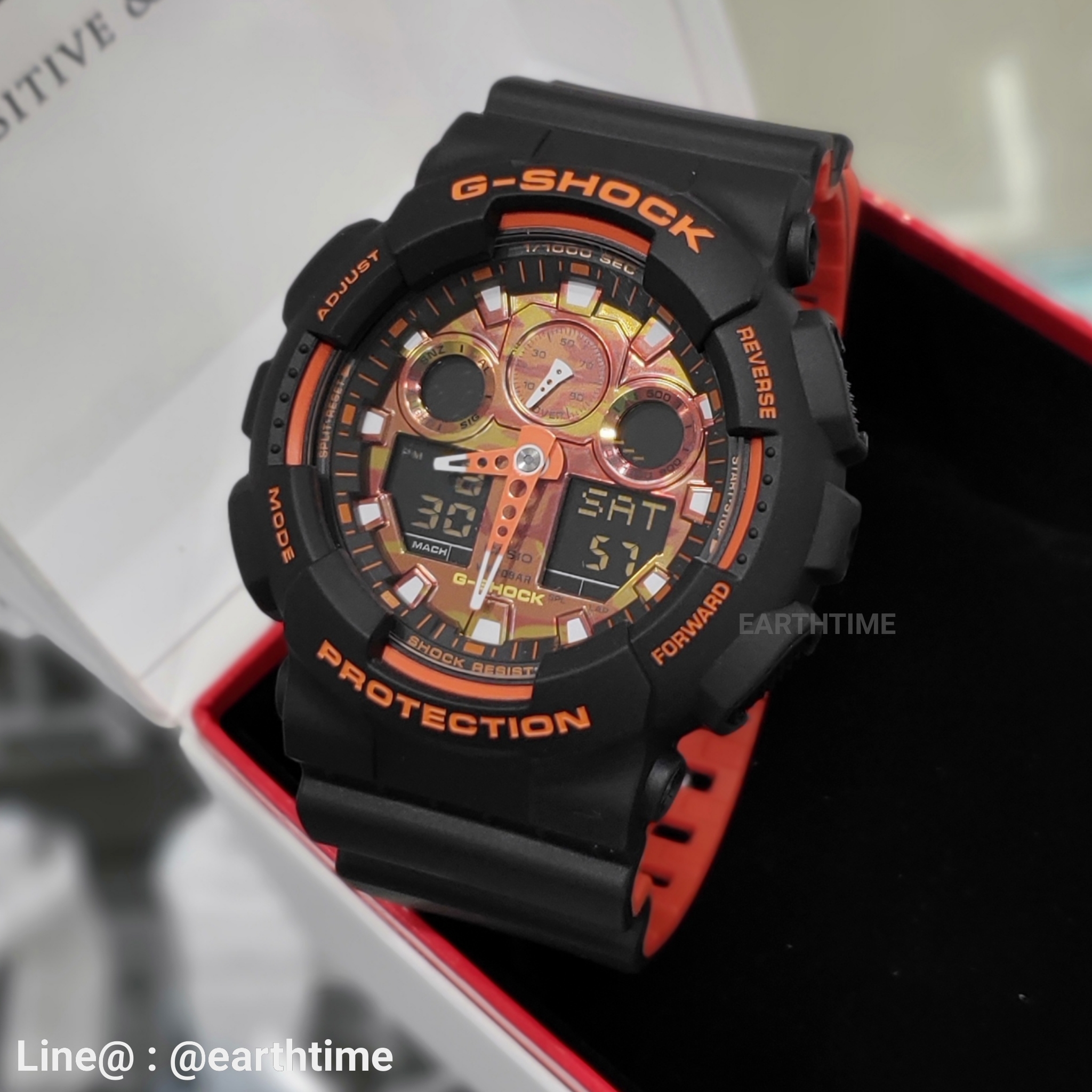 G-Shock ของใหม่แท้100% รับประกัน 1 ปี GA-100BR-1ADR