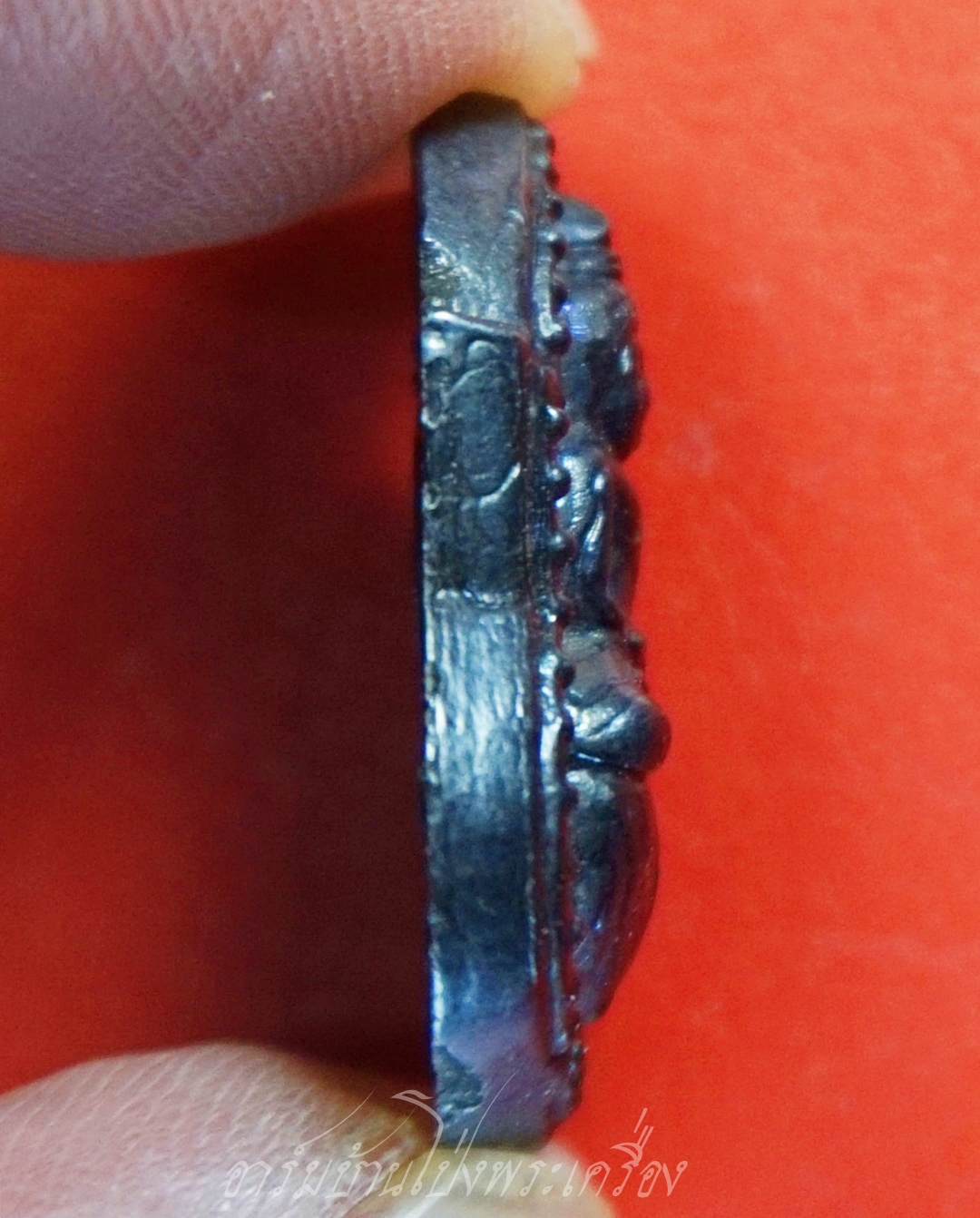 เหรียญหล่อโบราณ เนื้อเมฆพัตร หลวงพ่อโต วัดหลักหก จ.ราชบุรี พ.ศ.๒๕๓๔(องค์ที่1)