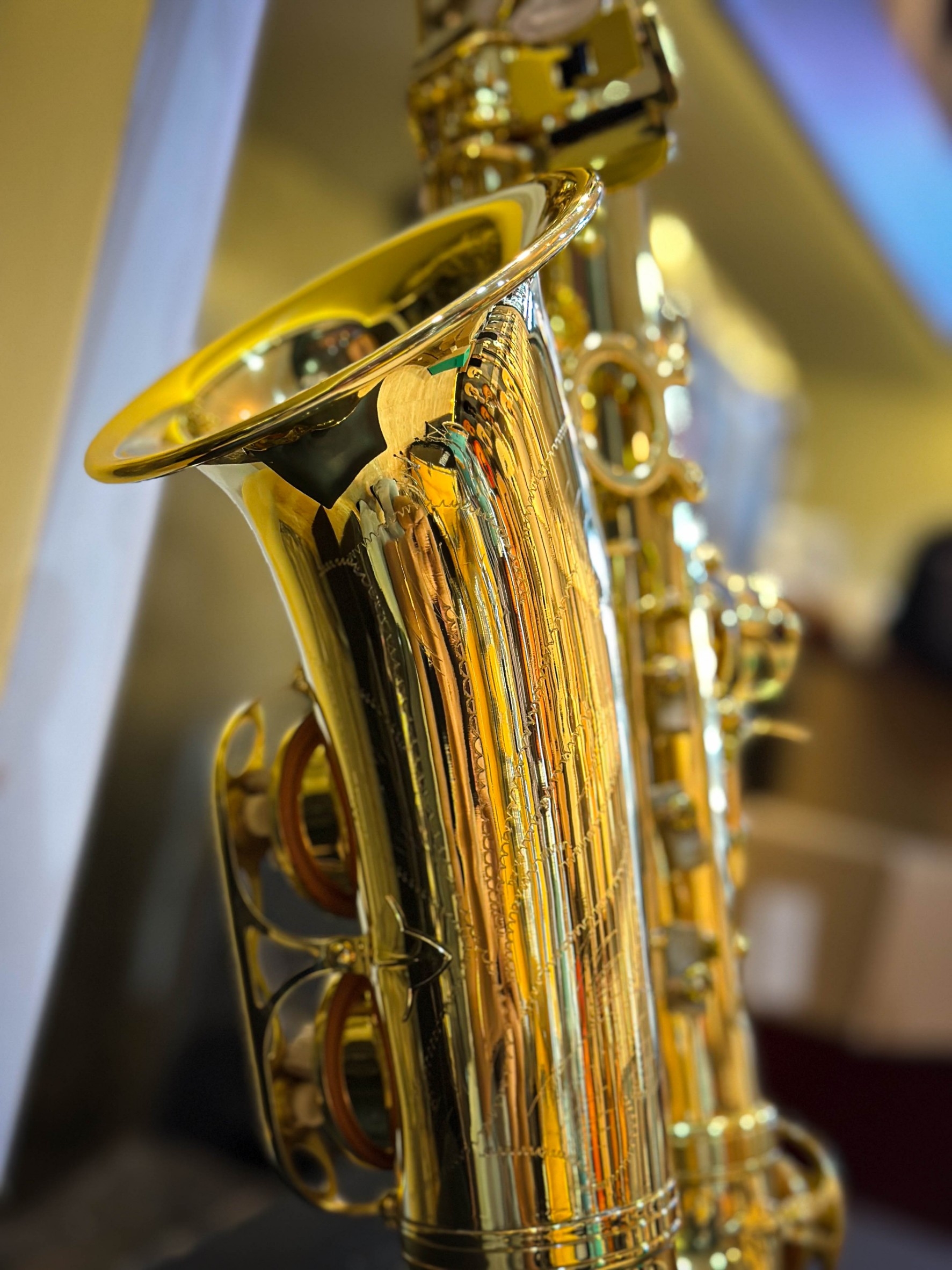 Pietro แซกโซโฟน Eb อัลโต Saxophone Alto (Eb) สีทอง แซ็กโซโฟน พร้อมกล่องบุกำมะหยี่ อุปกรณ์ครบชุด