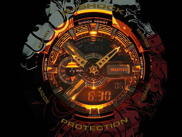 G-Shock x One Piece collaborations ของใหม่แท้100% รุ่น GA-110JOP-1A4