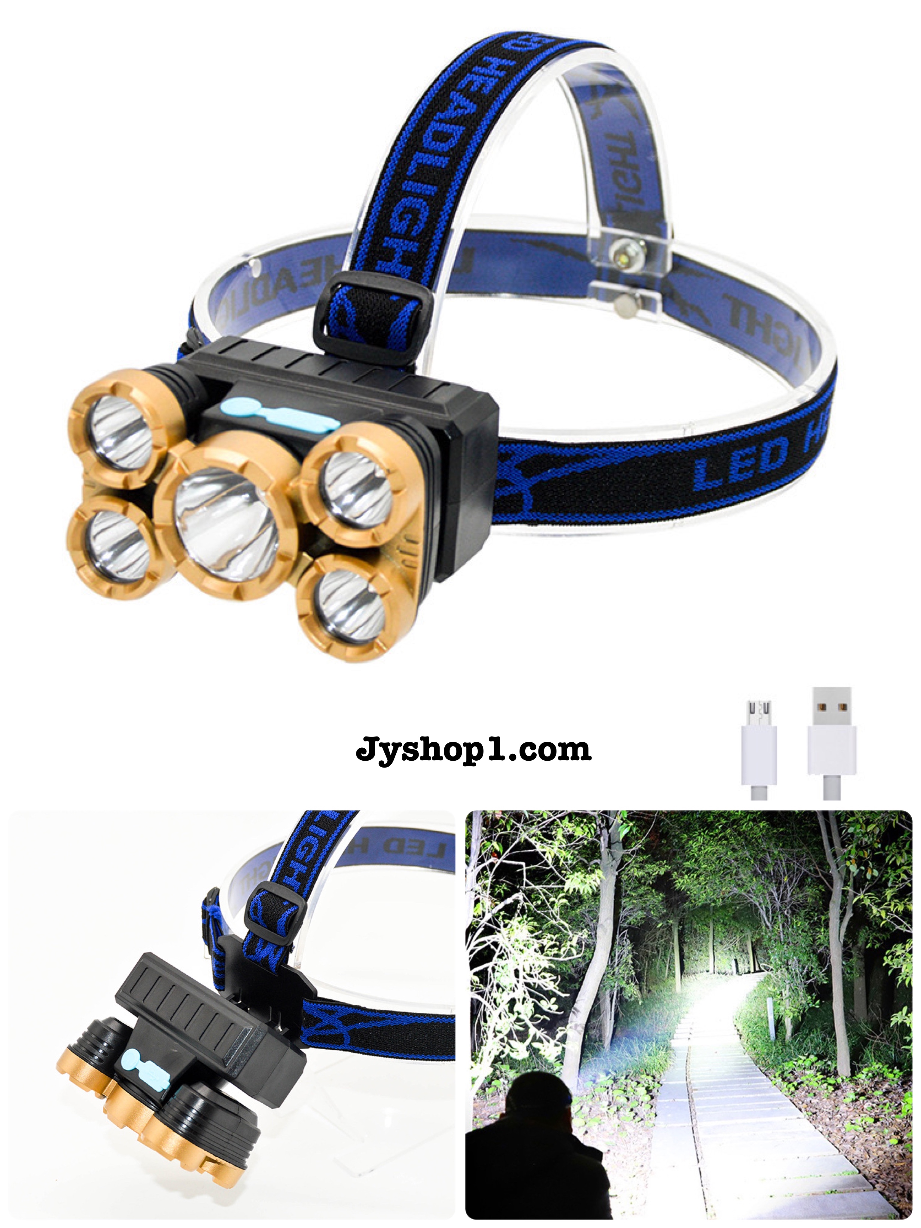 ไฟฉายคาดหัว ไฟฉาย รุ่น 825 10W Led พร้อมส่ง ราคาถูก