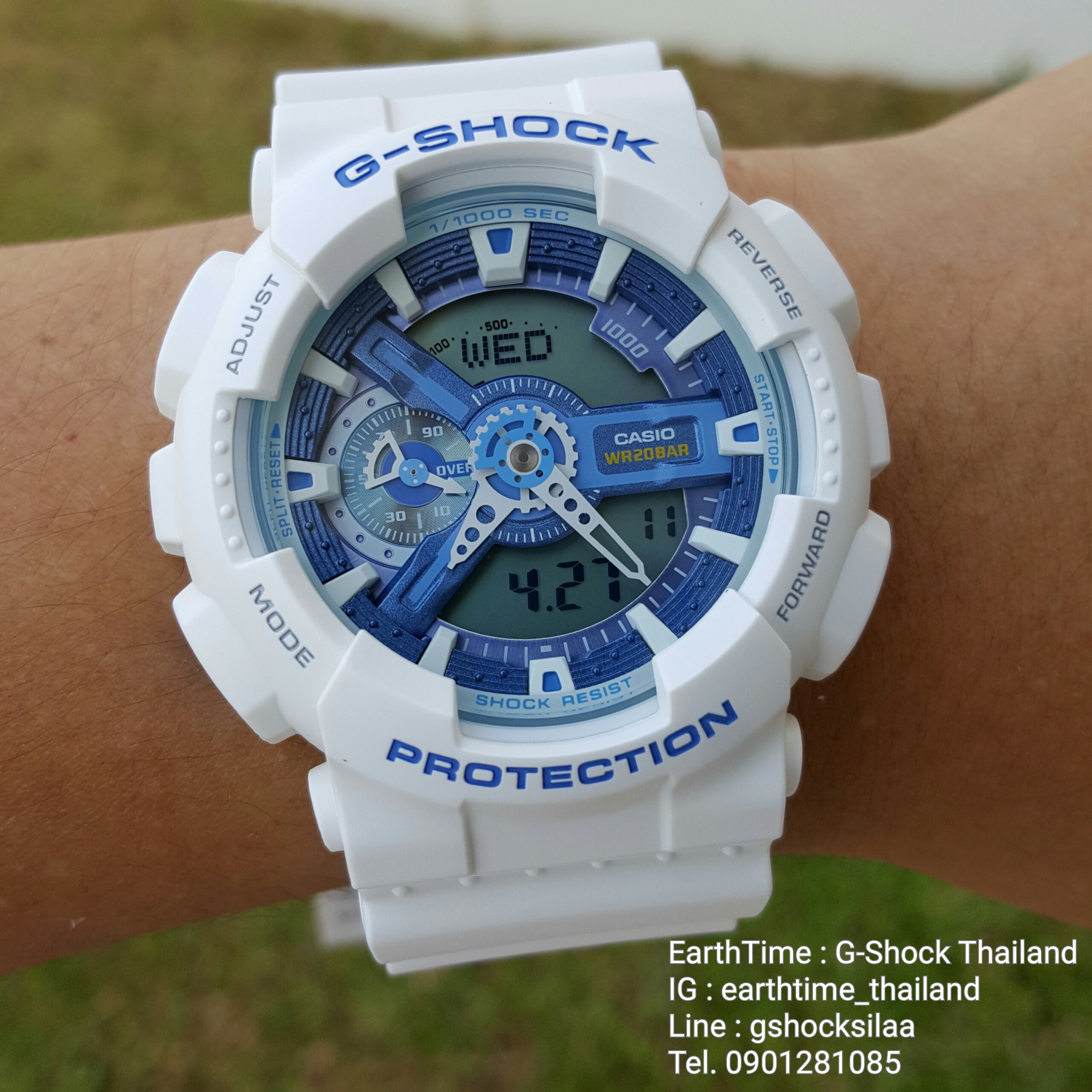 G-Shock ของใหม่แท้100% รับประกัน 1 ปี GA-110WB-7ADR