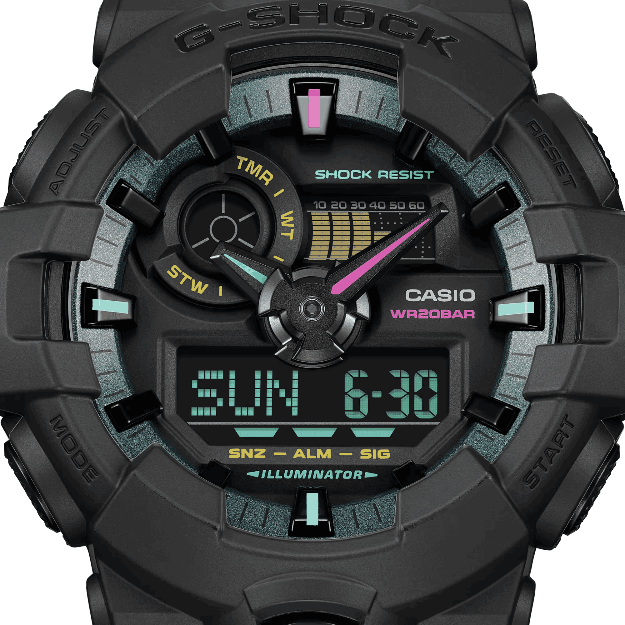 GA-700MF-1A l G-Shock Multi-Fluorescent Accents Series l G-SHOCK