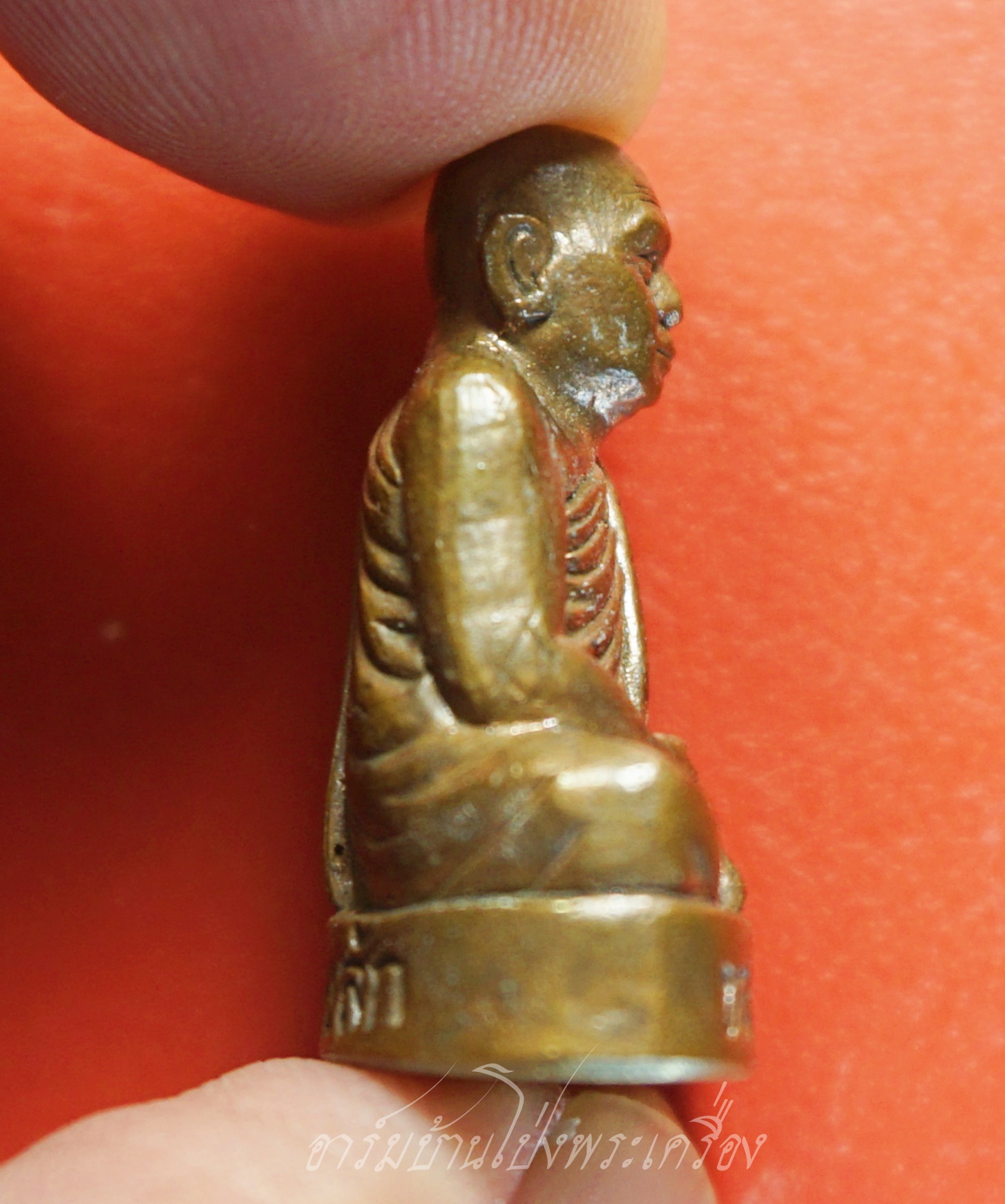 หลวงพ่อน่อ วัดปางสัก จ.นครสวรรค์ รูปหล่อ รุ่นแรก หมายเลข๙๕๒ เนื้อทองแดง(องค์ที่1)