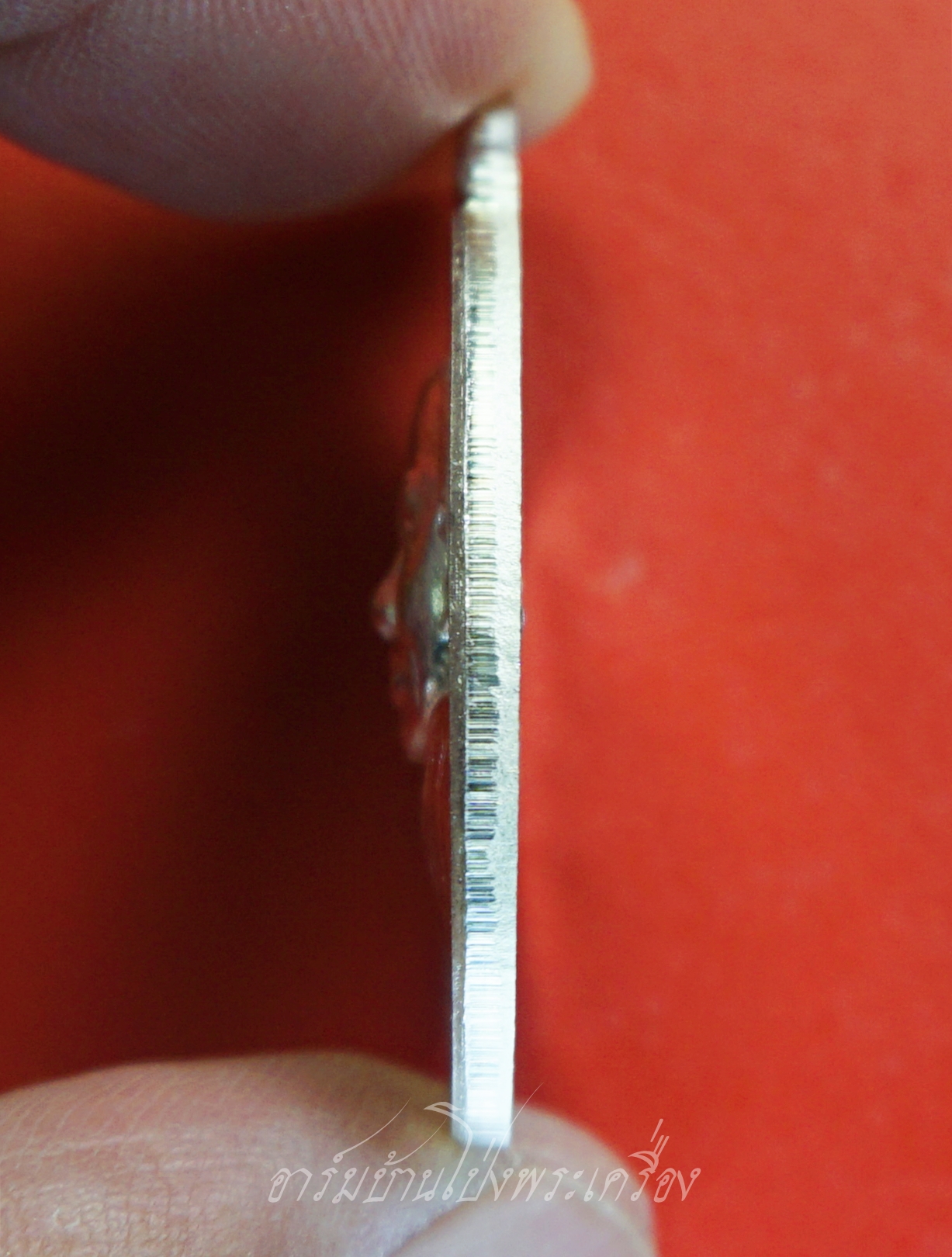 พระครูสุพัฒน์วรกิจ อาจารย์ออย วัดชมภูพล ปี๒๕๖๑ เนื้อเงิน(องค์ที่1)