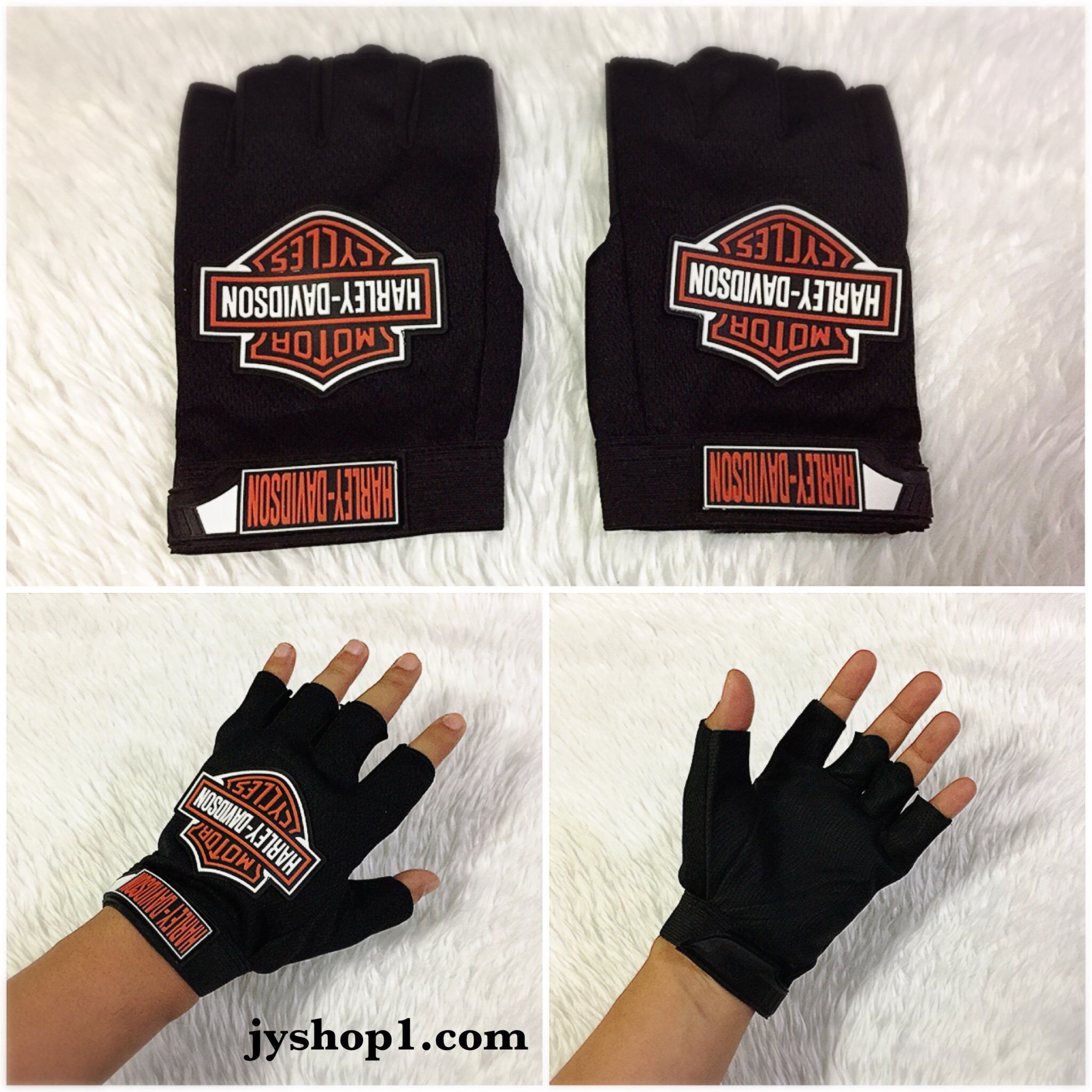 ถุงมือผ้าลาย Harley-Davidson