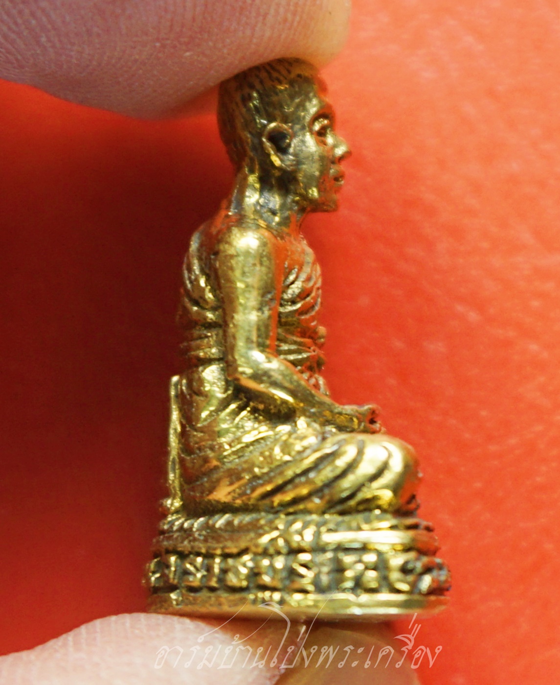 หลวงพ่อทอง วัดท่าสุวรรณ รูปหล่อ รุ่นคุ้มภัยเมตตามหาลาภ ปี๒๕๕๔ คอกโค๊ต"ท"ใต้ฐาน เนื้อฝาบาตร(องค์ที่1)