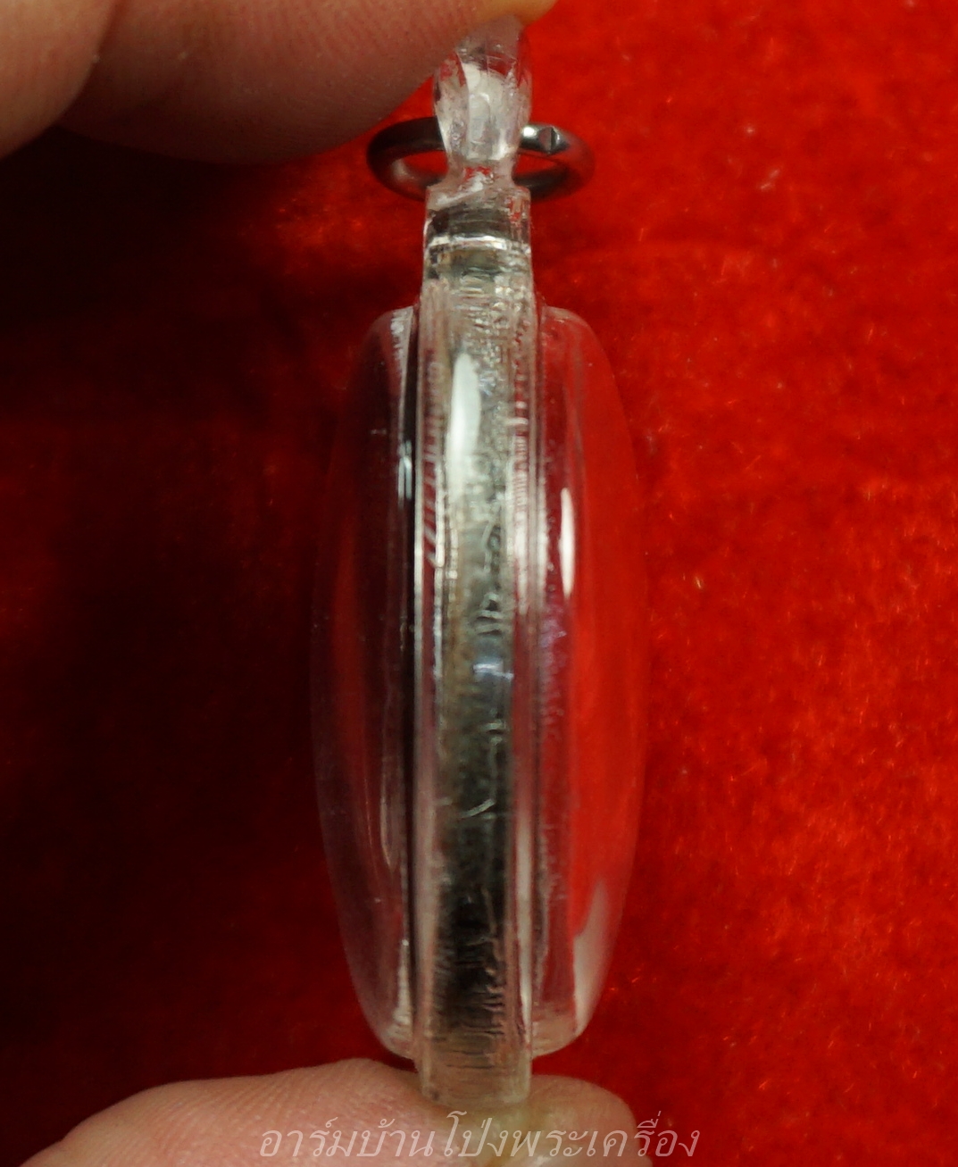 หลวงปู่แรม วัดยางหัก รุ่นแรก ปี๒๕๔๕ เนื้อทองแดงรมดำ(องค์ที่2)