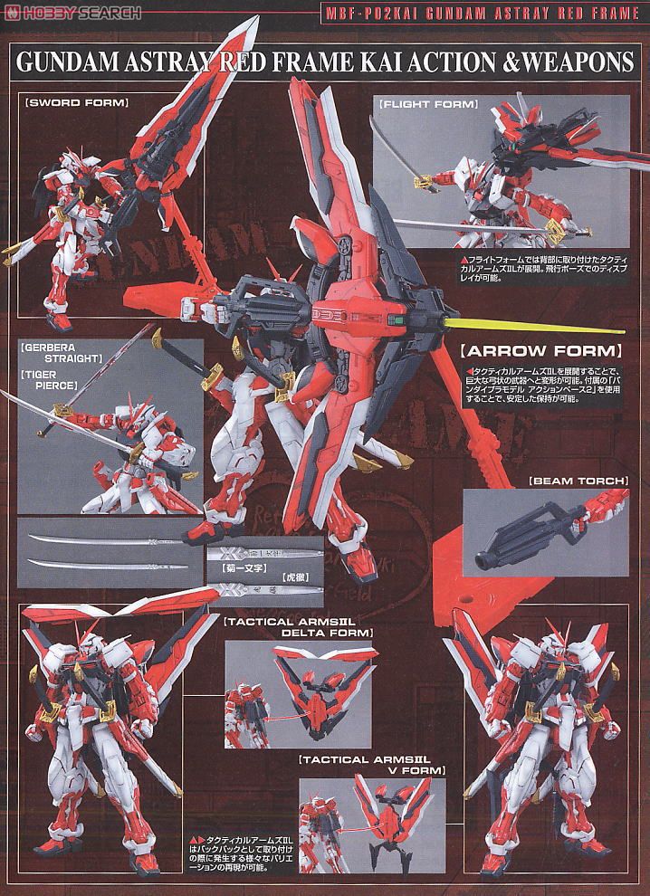 (Bandai) MG1/100 Gundam Astray Red Frame Kai