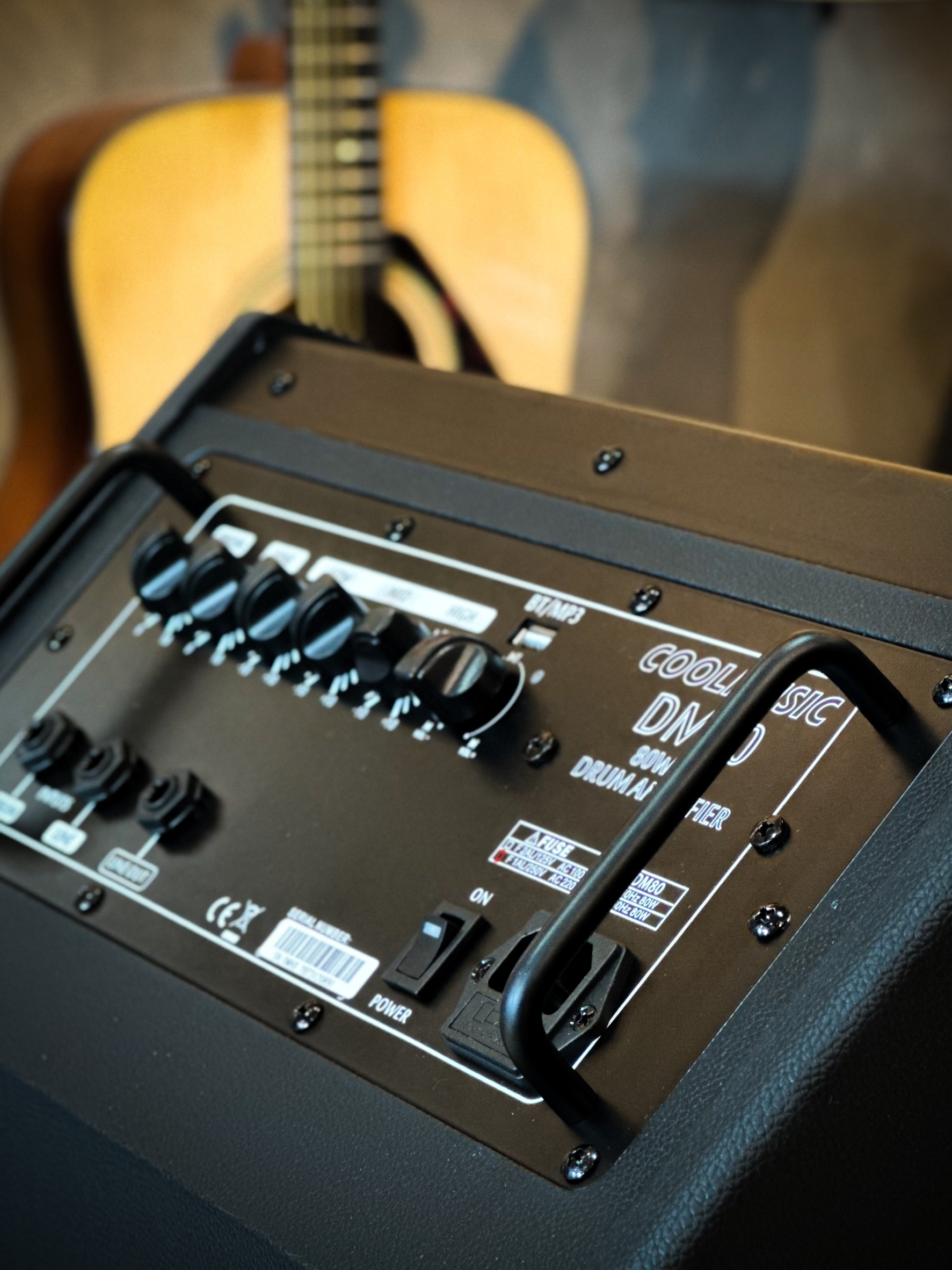 ตู้แอมป์ Cool music แอมป์กลองไฟฟ้า DM80 ใช้ได้ทั้งคีย์บอร์ด กลองไฟฟ้า ขนาด 80 วัตต์