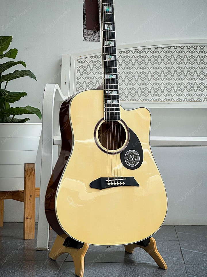 NG Guitar Dawn S1 / N1 กีต้าร์โปร่ง / โปร่งไฟฟ้า ขนาด 41นิ้ว เลือกทรง/เลือกเช็ต