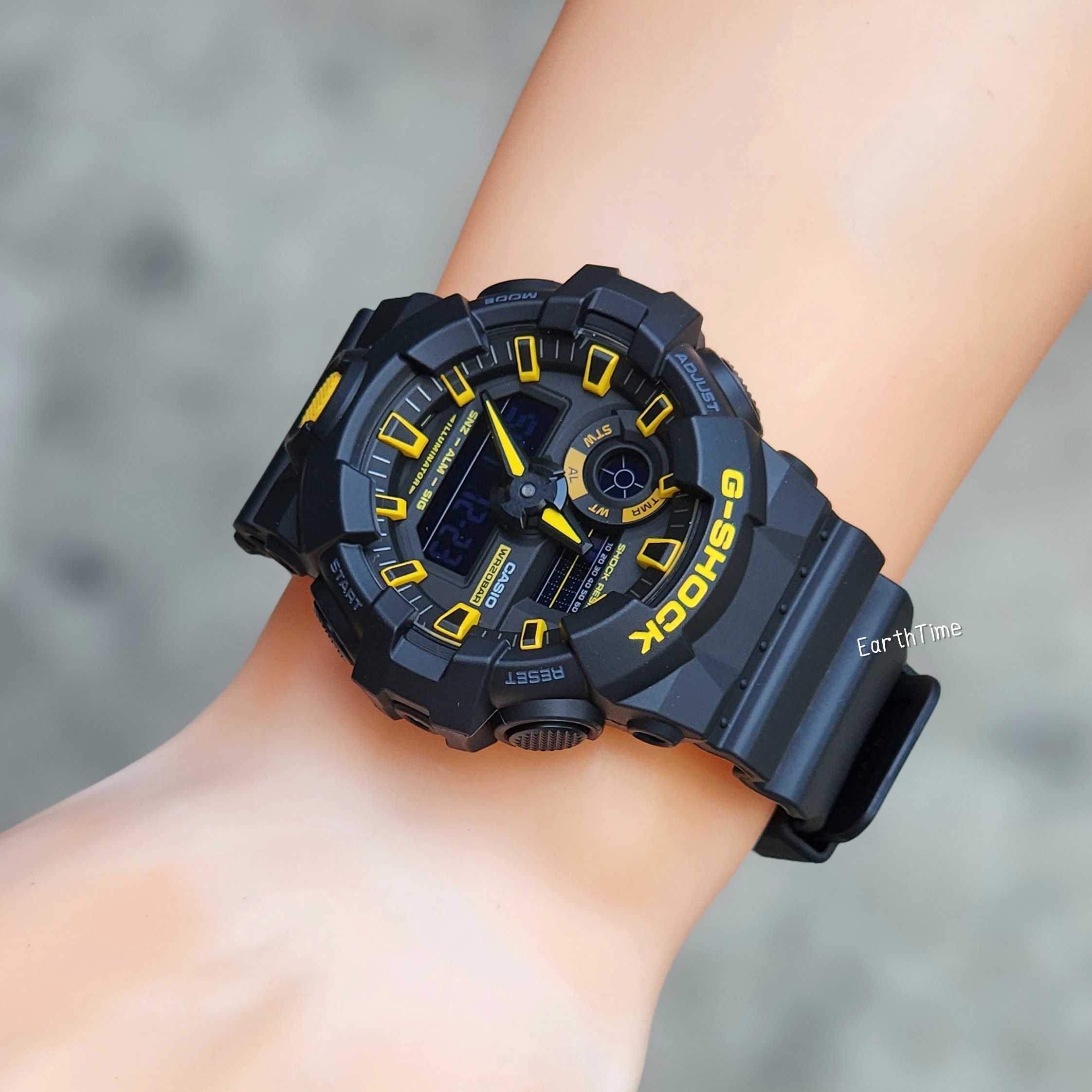 GA-700CY-1A l Caution Yellow Series l G-Shock