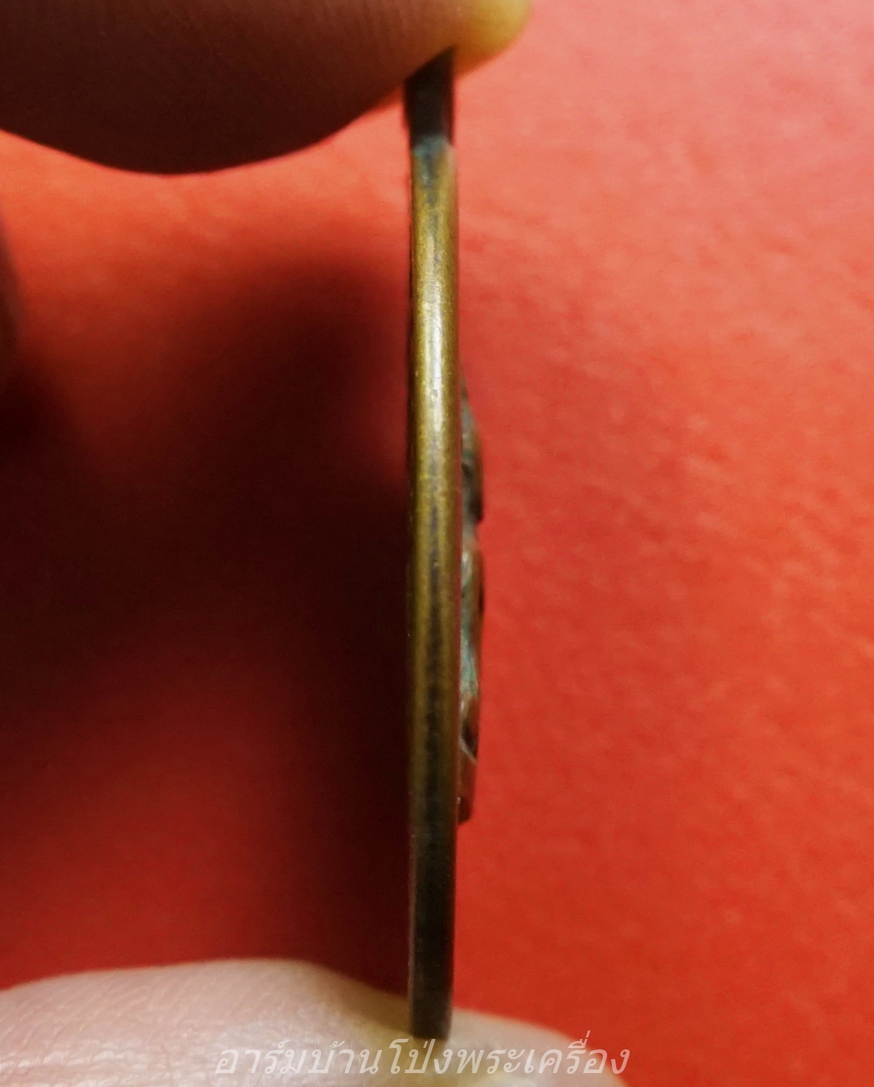 หลวงพ่อสัมฤทธิ์ทองคำฤา วัดหนองแหน จ.สุโขทัย ปี๒๕๑๖ เนื้อทองแดง(องค์ที่1)