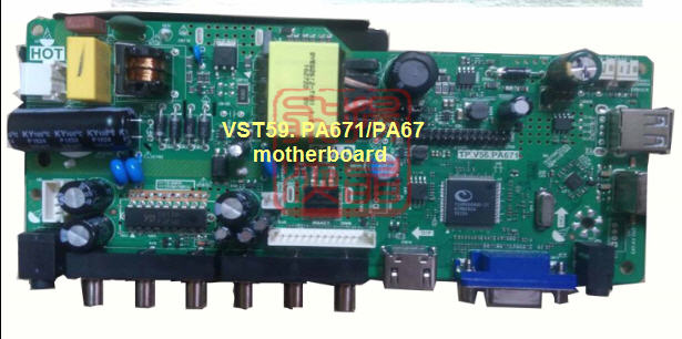 VST59. PA671/PA67 motherboard