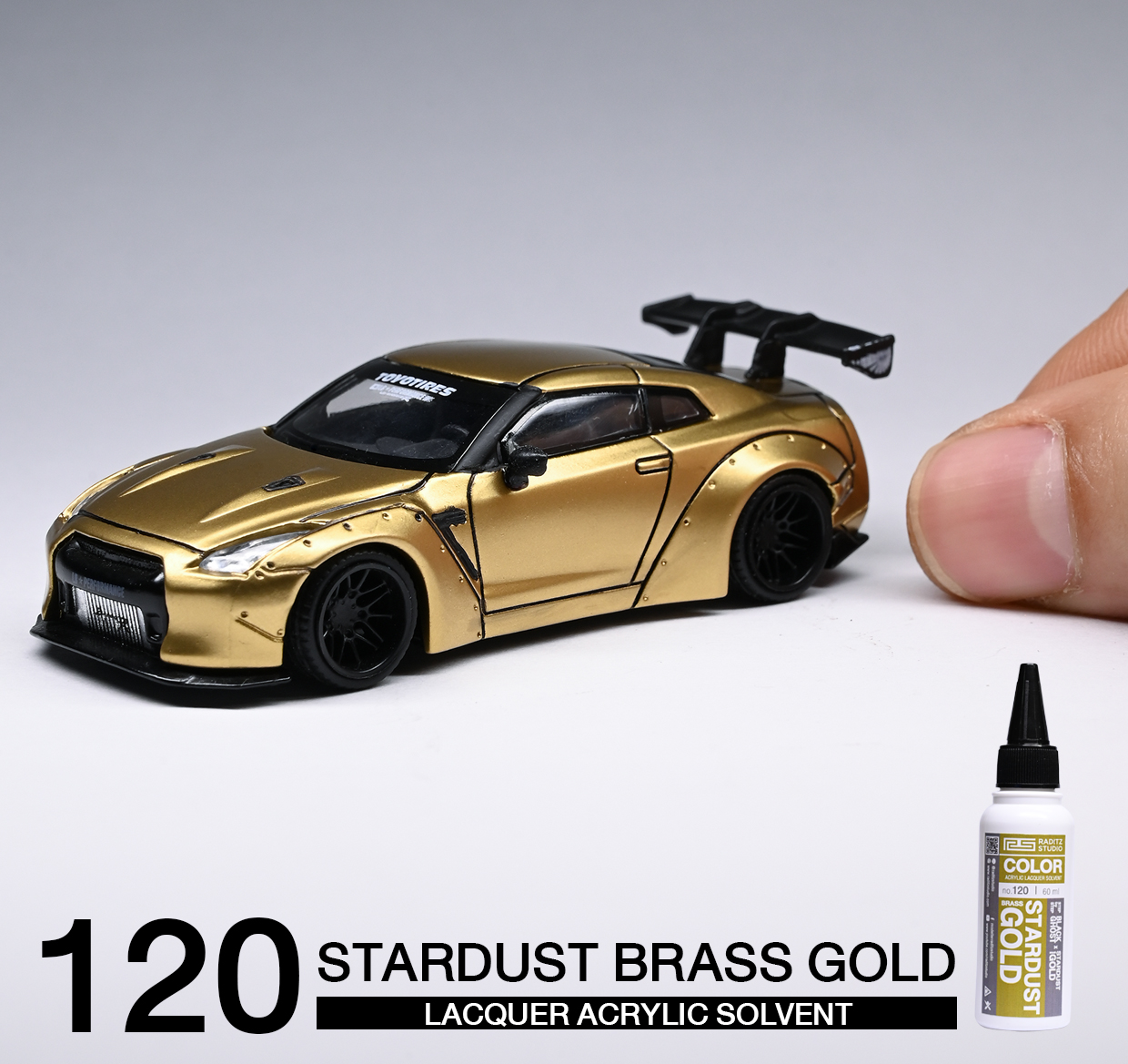(RS-Raditz) Metallic Series 120 Stardust Brass Gold 60ml