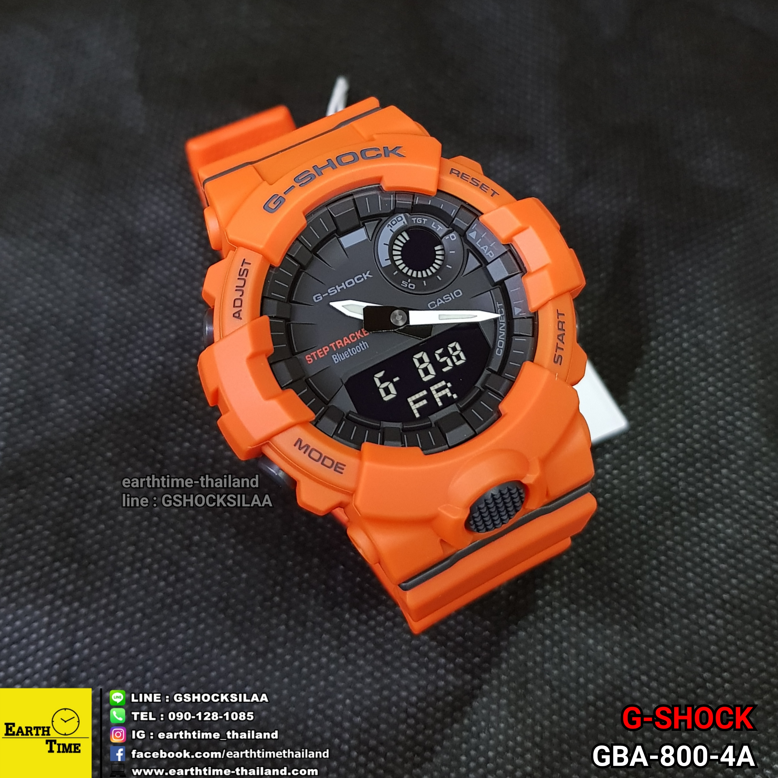 G-Shock Step Tracker and Bluetooth ของใหม่แท้100% รับประกัน 1 ปี รุ่น GBA-800-4ADR