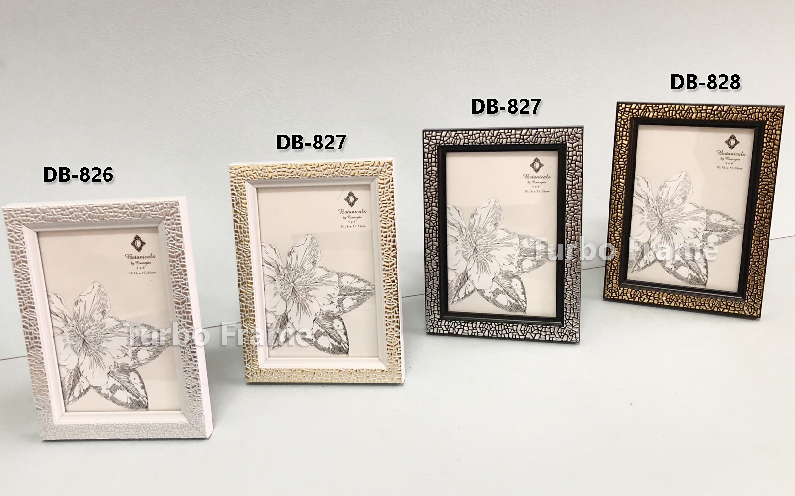 กรอบรูปสำหรับใส่ภาพจัมโบ้ขนาด 4x6 นิ้ว DB826,827,828,829