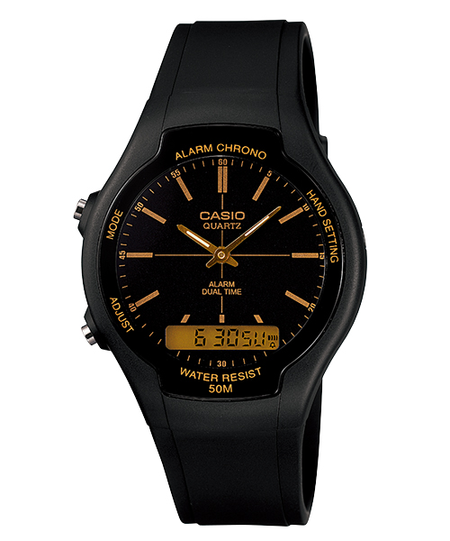 CASIO สายเรซิ่น รุ่น AW-90H-9E