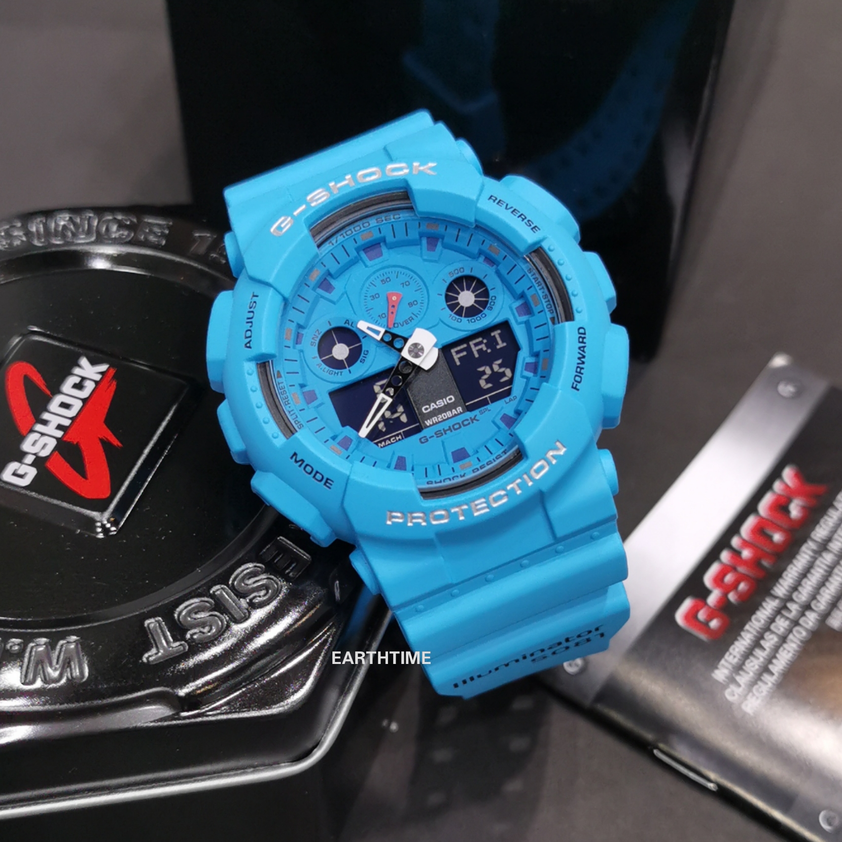 G-Shock ของใหม่แท้100% รับประกัน 1 ปี GA-100RS-2ADR