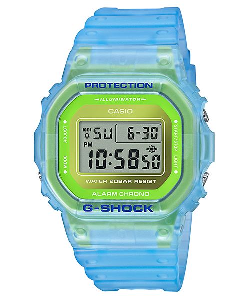 G-Shock Color Skeleton Series with Fluorescent Accents ของใหม่แท้100% รุ่น DW-5600LS-2