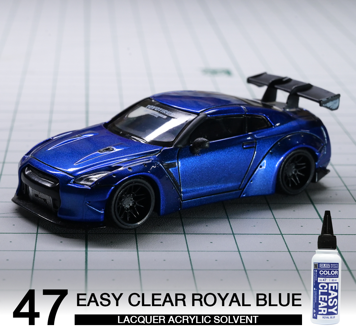 (RS-Raditz) Easy Clear Series NO47 Easy Clear Royal Blue 60ml