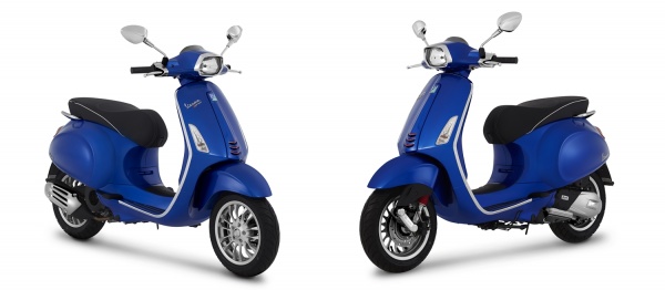 สีสเปรย์ S.P.A Vespa Blu Elettrico มุกน้ำเงิน เฉดเงา