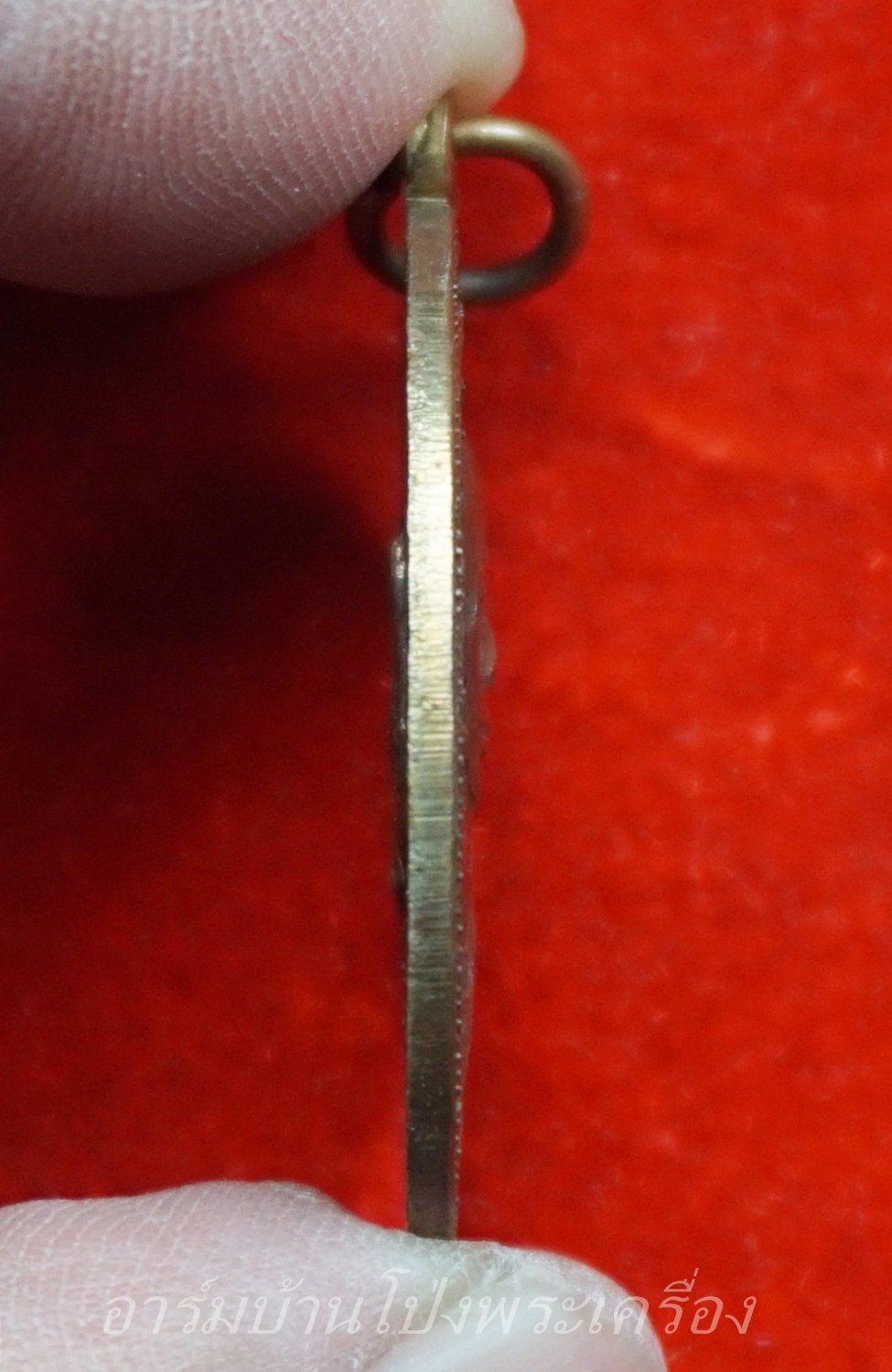 หลวงพ่อปล้อง วัดหลุมดิน ปี๒๕๑๘ เนื้อทองแดงผิวไฟ(องค์ที่1)