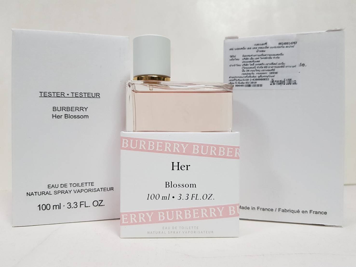 Tester Burberry Her Blossom EDT 100ml. น้ำหอมแท้ 100%