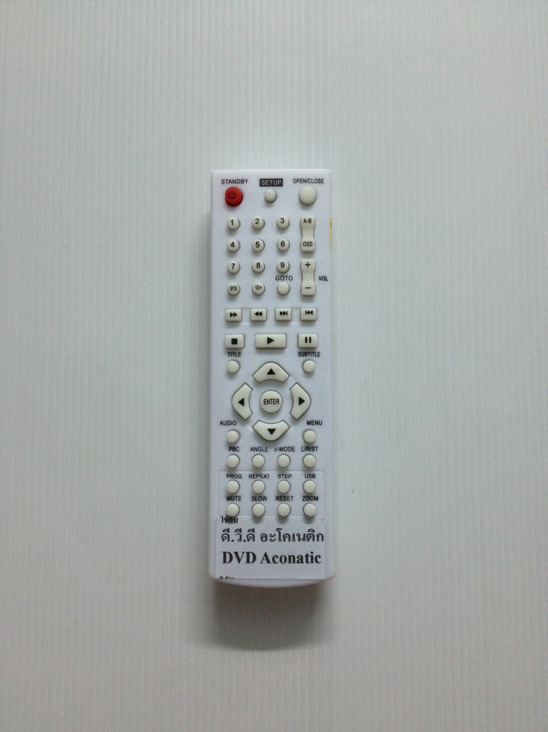 รีโมทดีวีดี อะโคเนติก DVD aconatic AN-2194