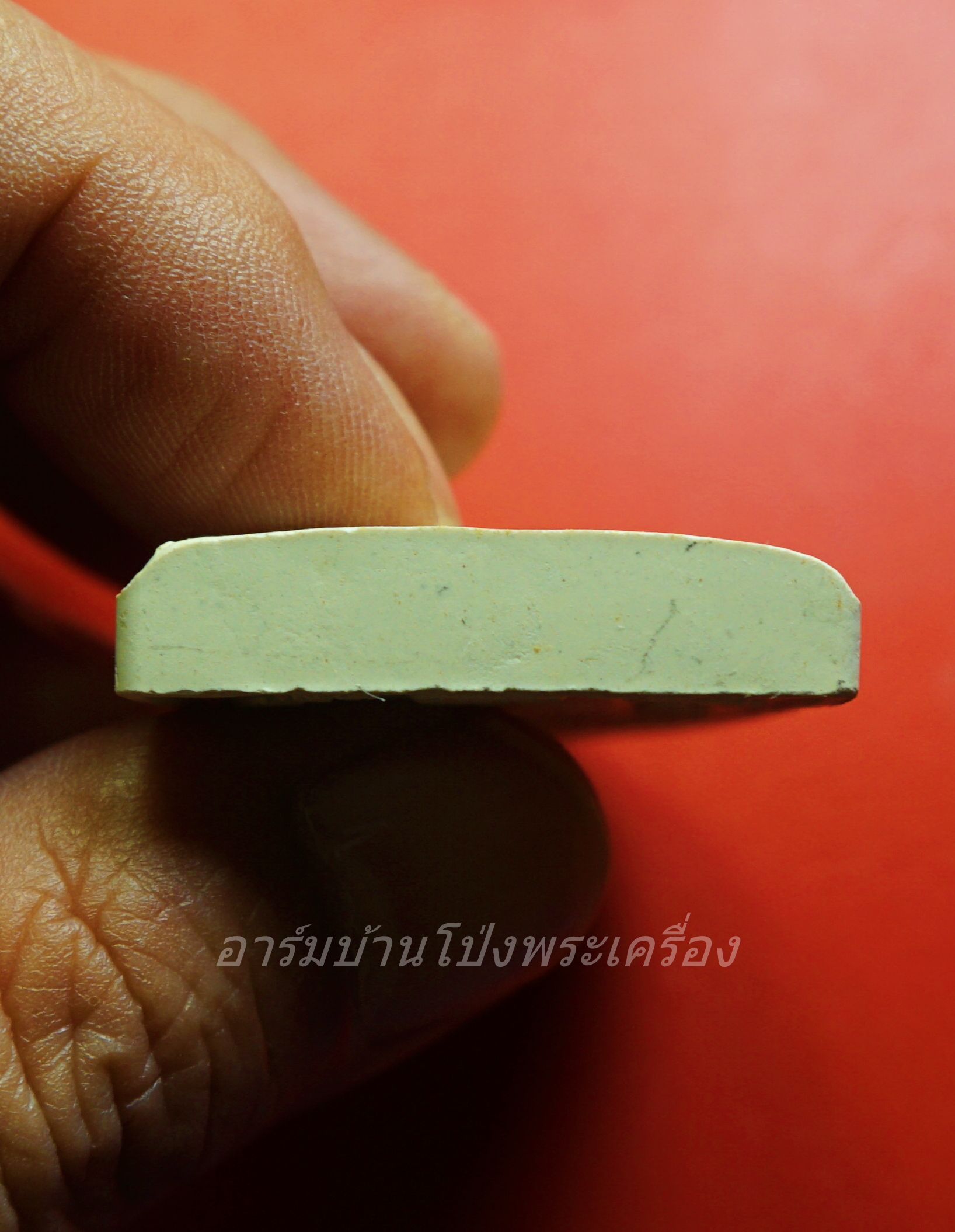 พระขุนแผน วัดบ้านทวน ที่รฤกสร้างศาลากลางน้ำ จ.กาญจนบุรี ปี๒๕๕๓ เนื้อผงขาว(องค์ที่1)