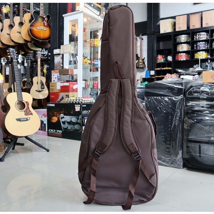 กระเป๋ากีต้าร์โปร่ง Takavood 41" ใส่กีต้าร์ได้ถึงขนาด 41 นิ้ว บุฟองน้ำหนา เนื้อผ้าอย่างดี มีช่องเก็บอุปกรณ์