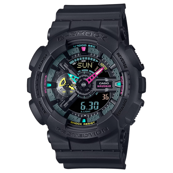 GA-110MF-1A l G-Shock Multi-Fluorescent Accents Series l G-SHOCK