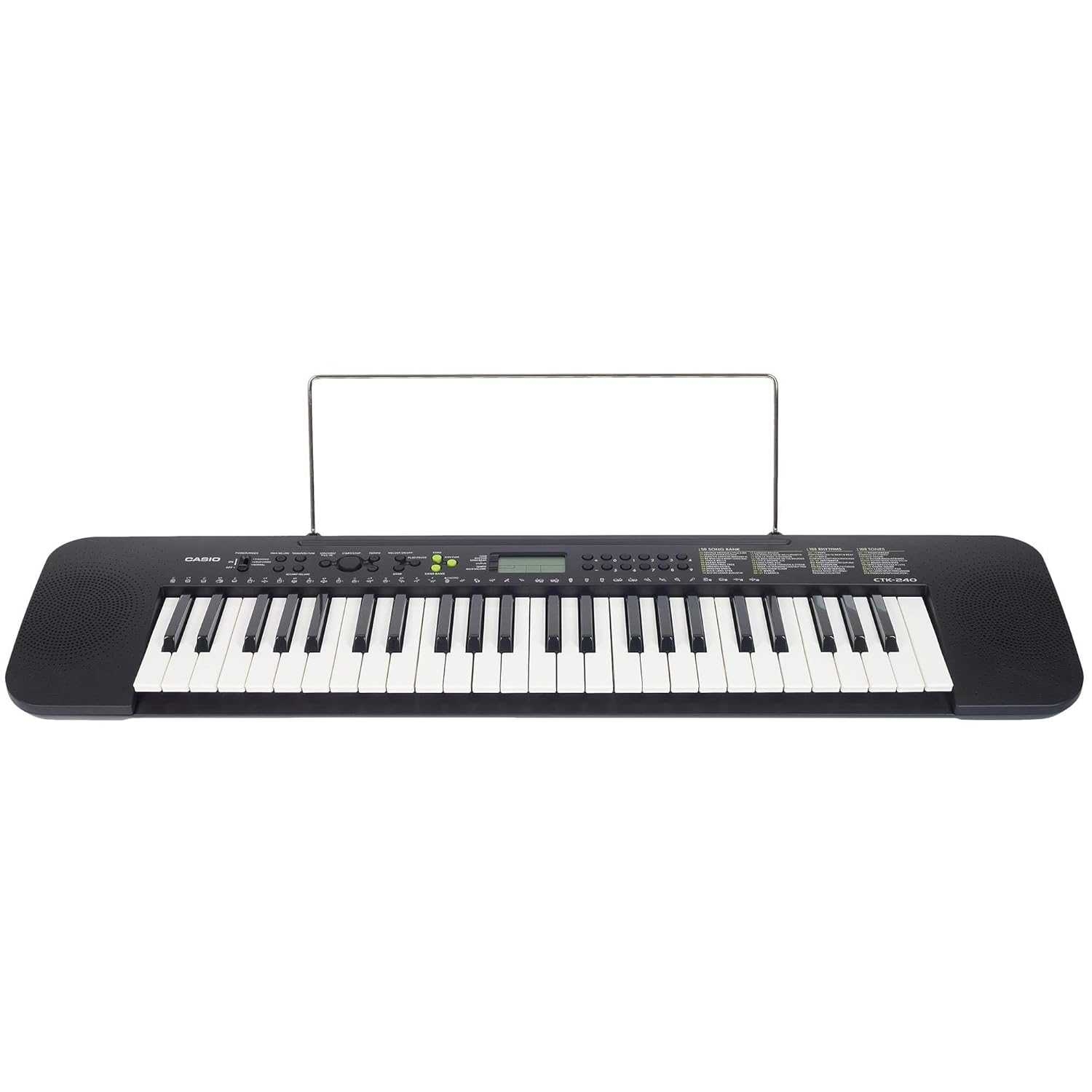 CASIO คีย์บอร์ด รุ่น CTK-240 คีย์บอร์ดไฟฟ้า มีขาตั้ง Electronic Keyboard 49 คีย์ เปียโนไฟฟ้า