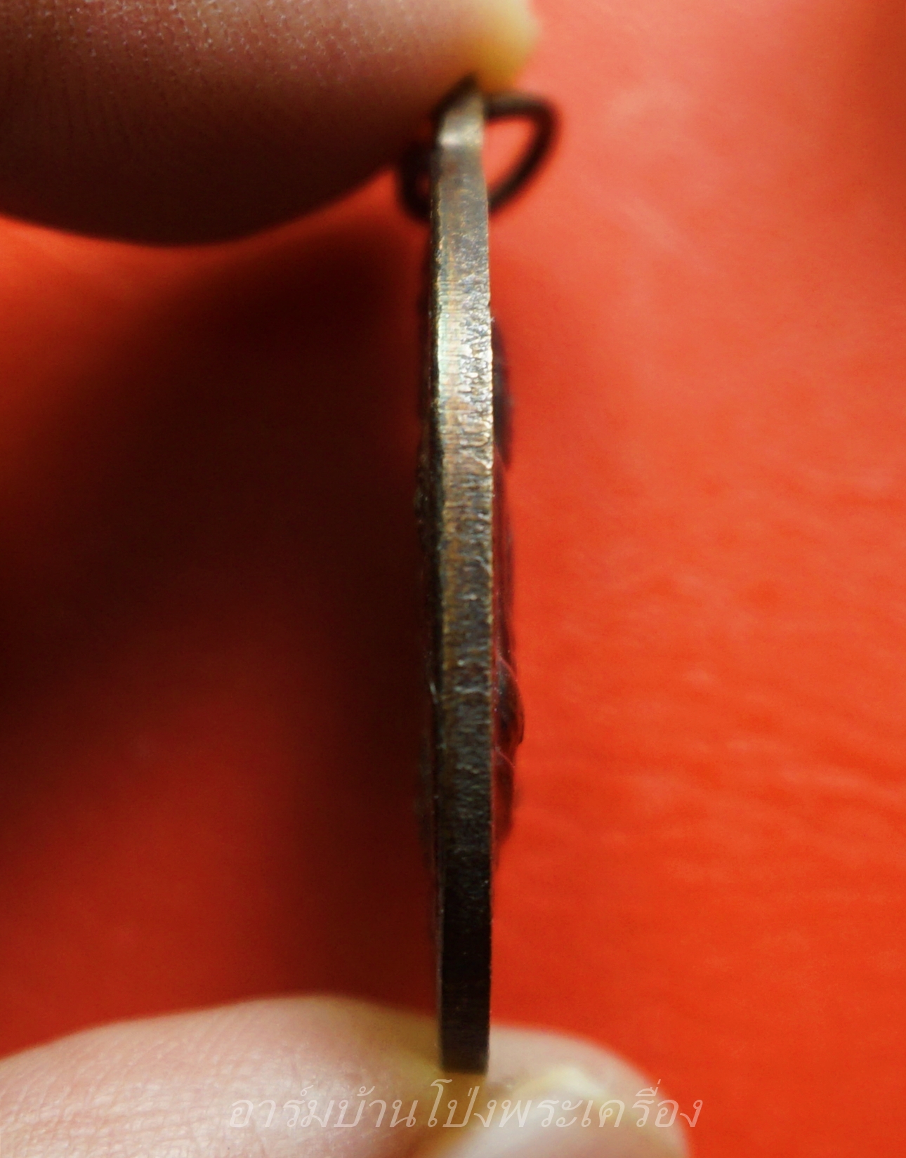 หลวงพ่อลำใย วัดทุ่งลาดหญ้า รุ่นสอง เนื้อทองแดง(องค์ที่4)